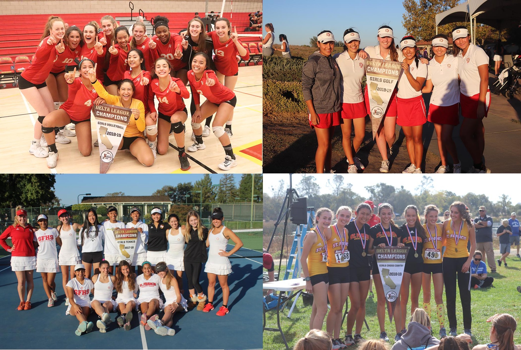 St. Francis Leads Girls Delta League and Commissioner Cup Standings