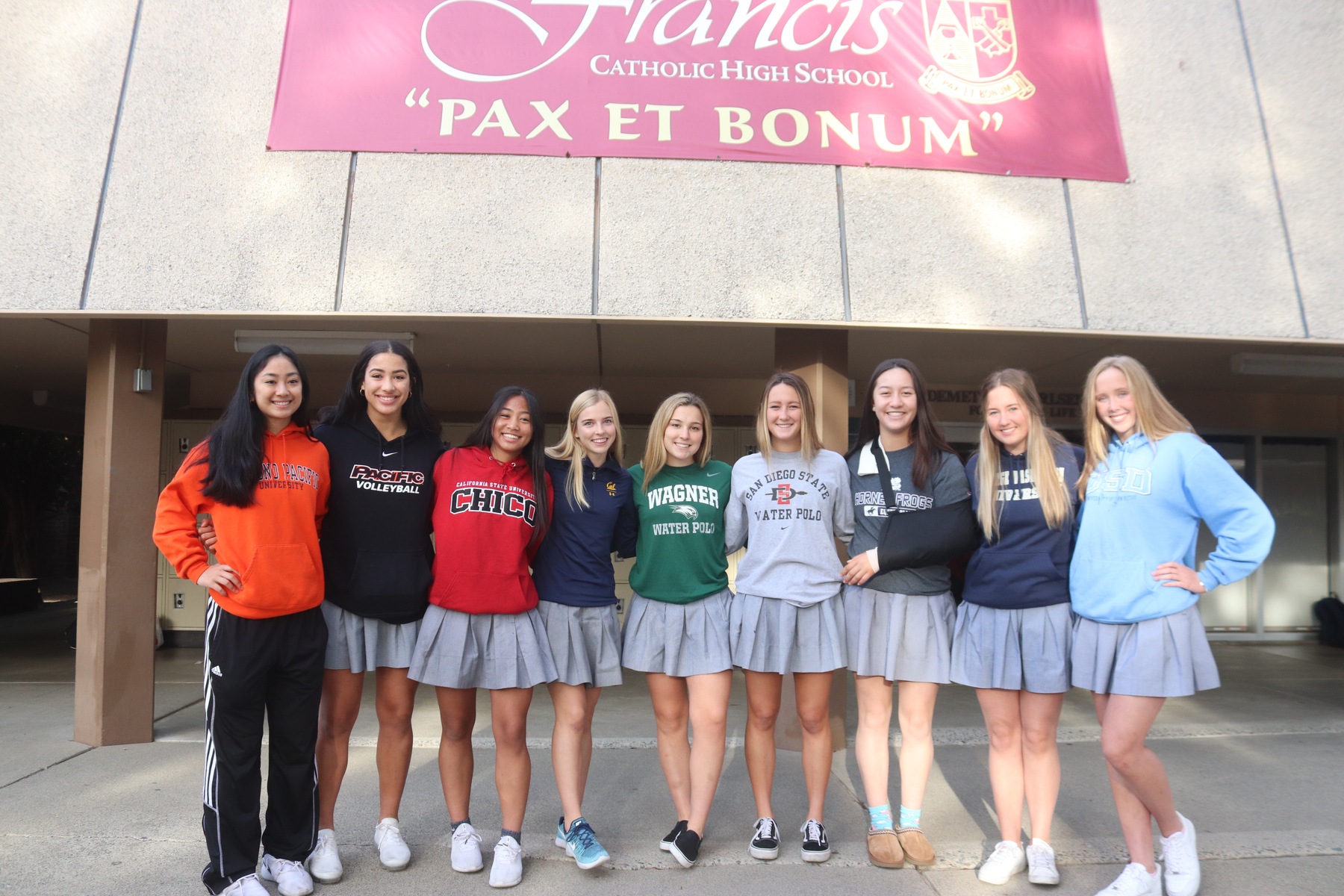Nine St. Francis Seniors Sign on NCAA Signing Day