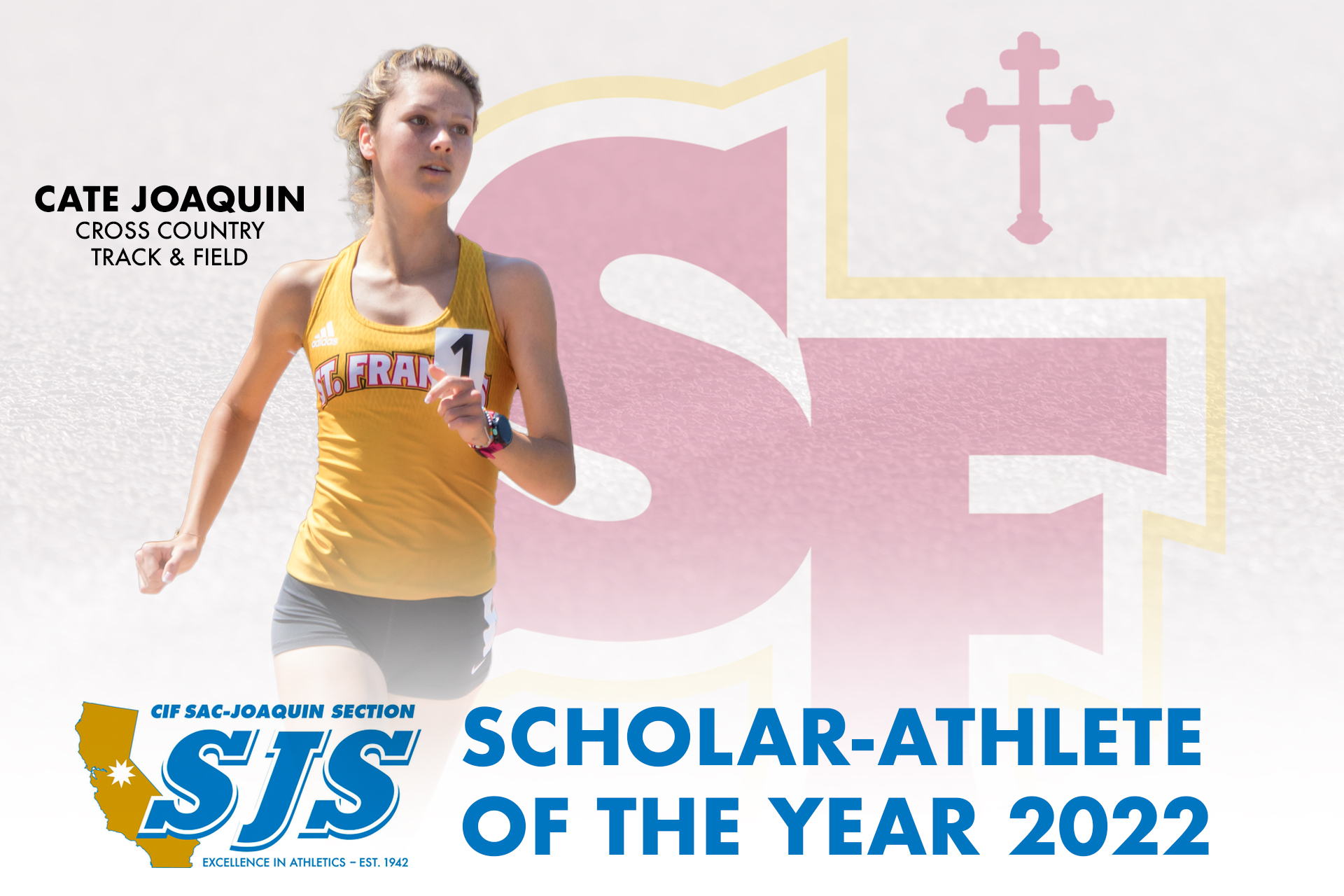 Joaquin earns section scholar-athlete honor