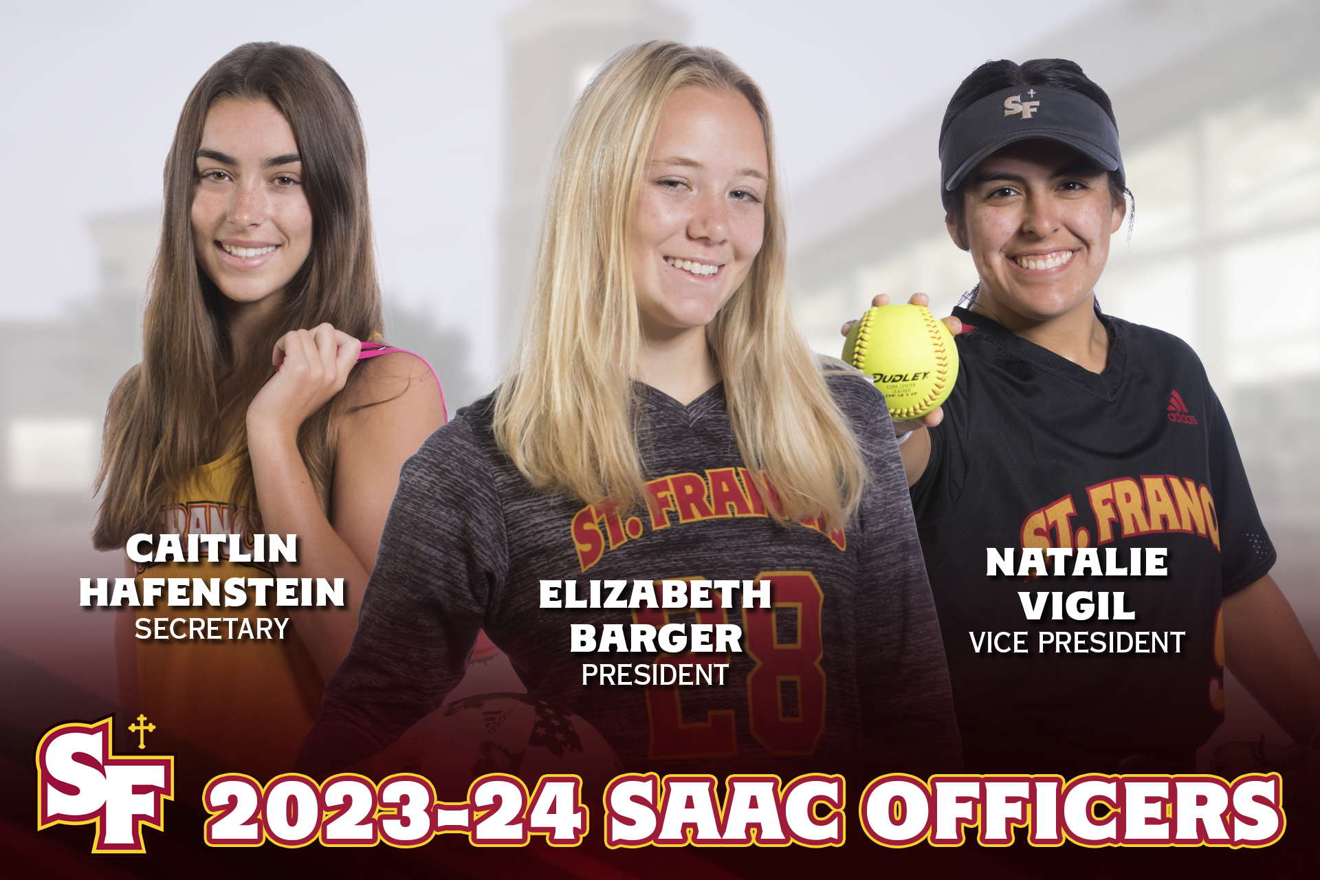 St. Francis SAAC announces 2023-24 officers