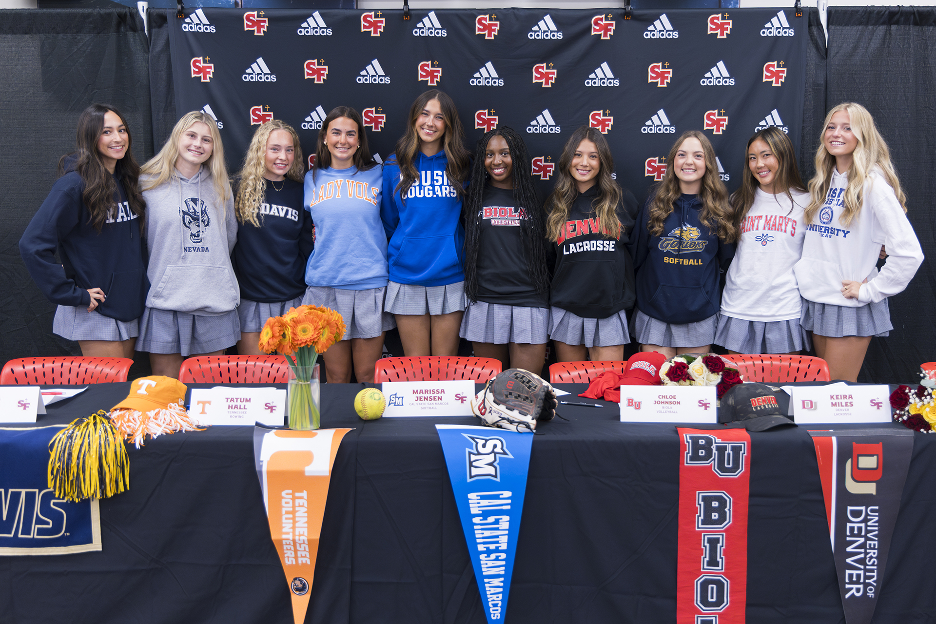 St. Francis honors 10 future collegiate athletes