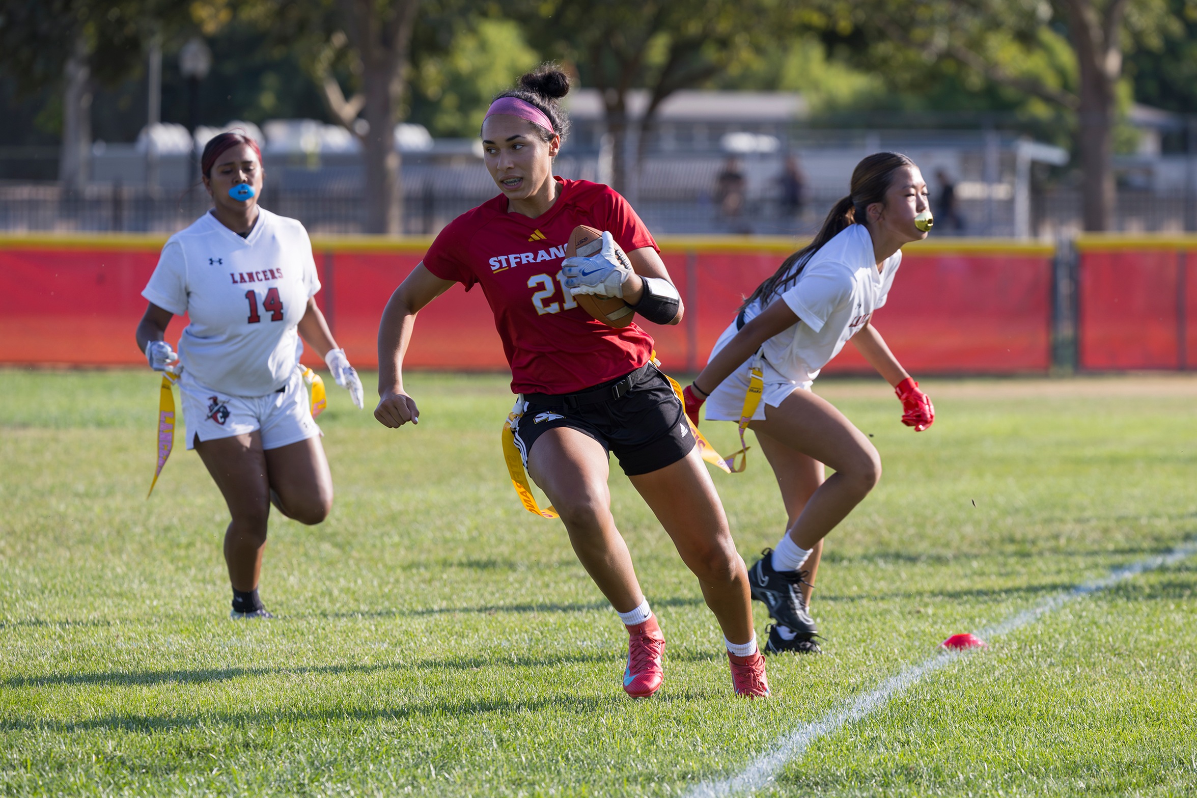 Troubie flag hangs 141 combined points on Lancers
