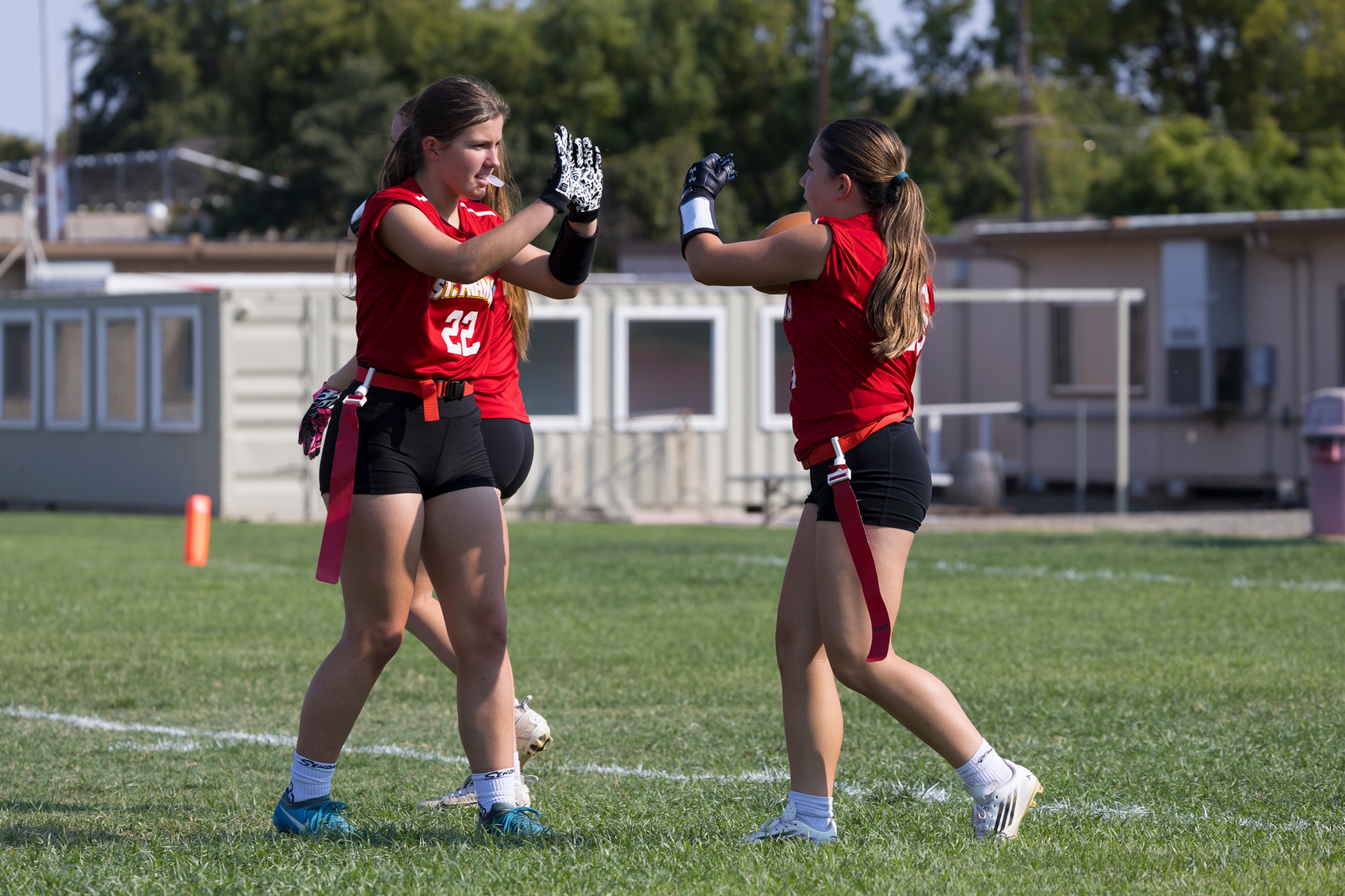JV flag football spins complete game to victory at ORHS