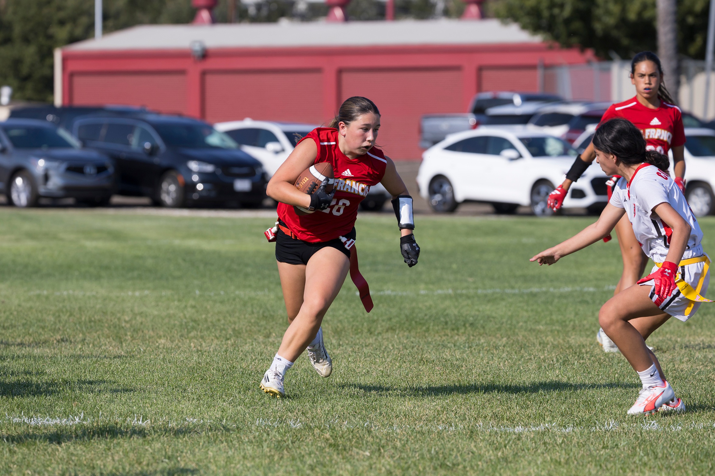 Troubie flag hangs 141 total points on Lancers