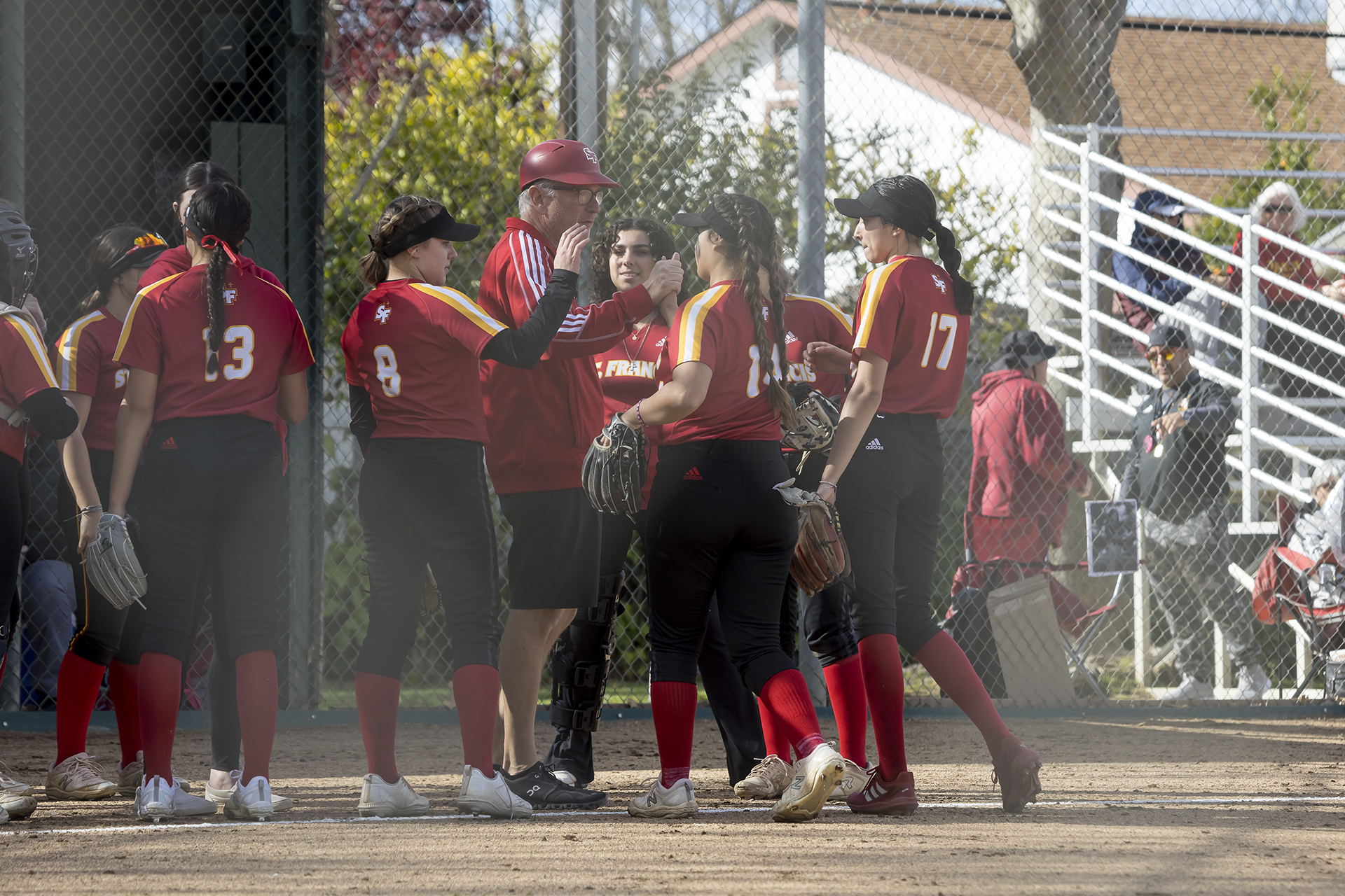 SF softball falls in Delta League opener