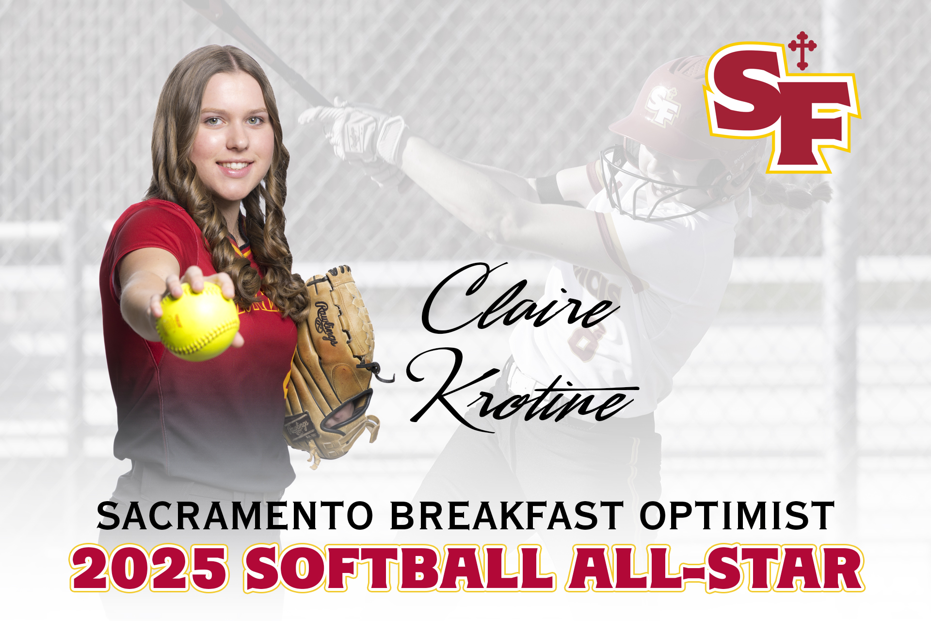 Krotine selected for Optimist All-Stars