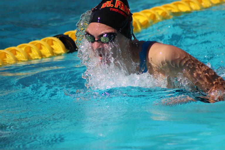 Swimming Finishes Second at Delta League Champs