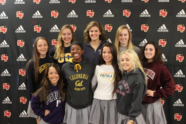 Nine St. Francis Seniors Make College Commitments