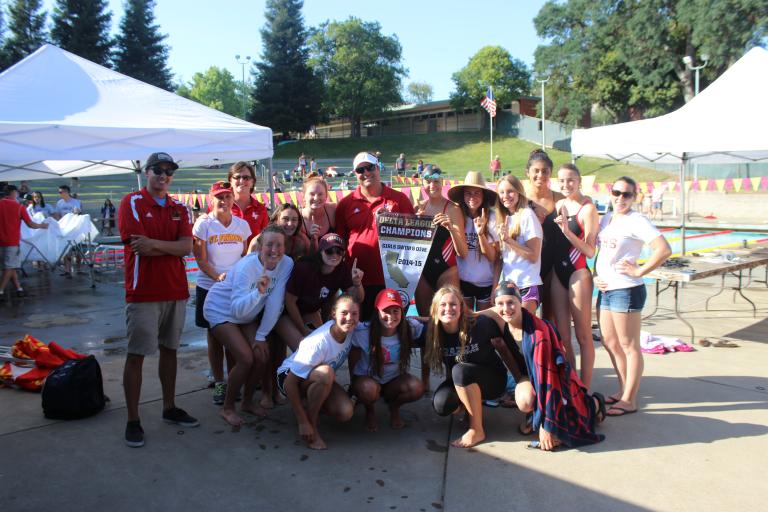 Swimming and Diving Wins Delta League Title