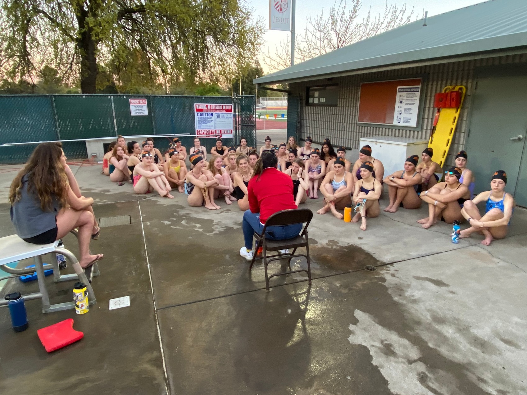Swimming Team Optional Workouts