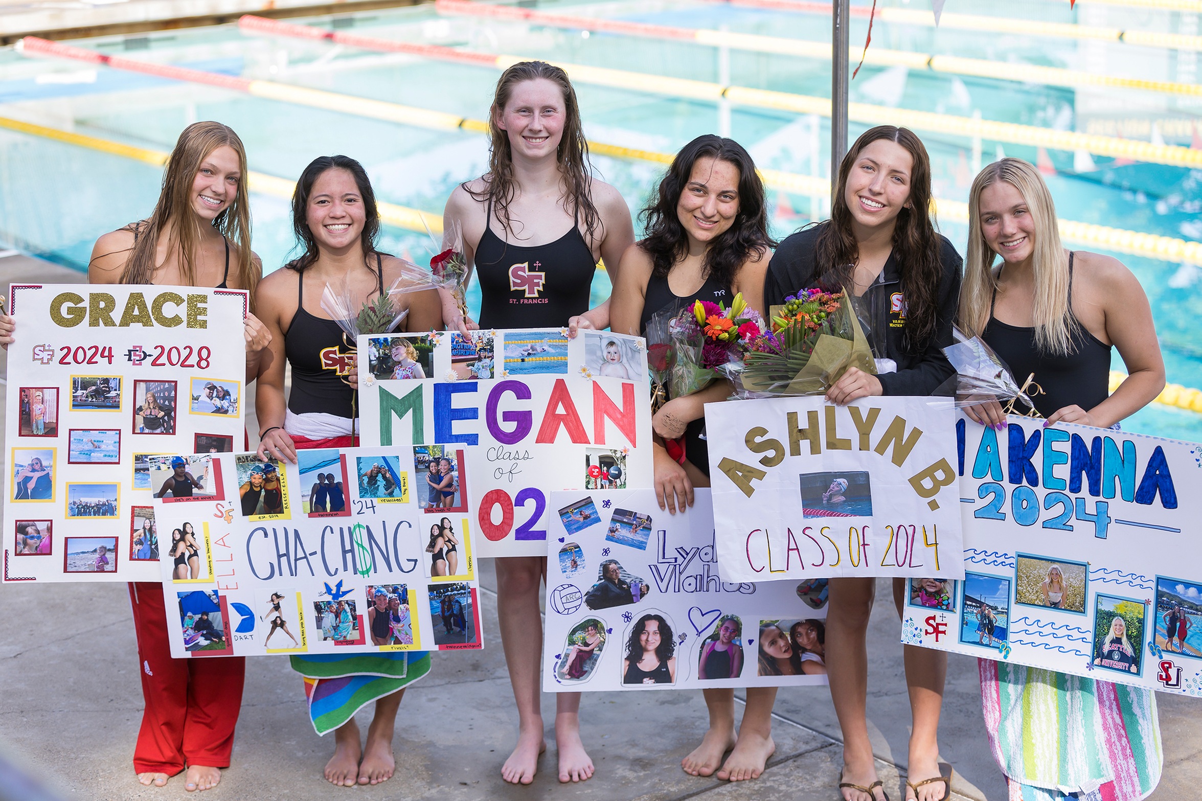 Six seniors honored in Delta League dual finale
