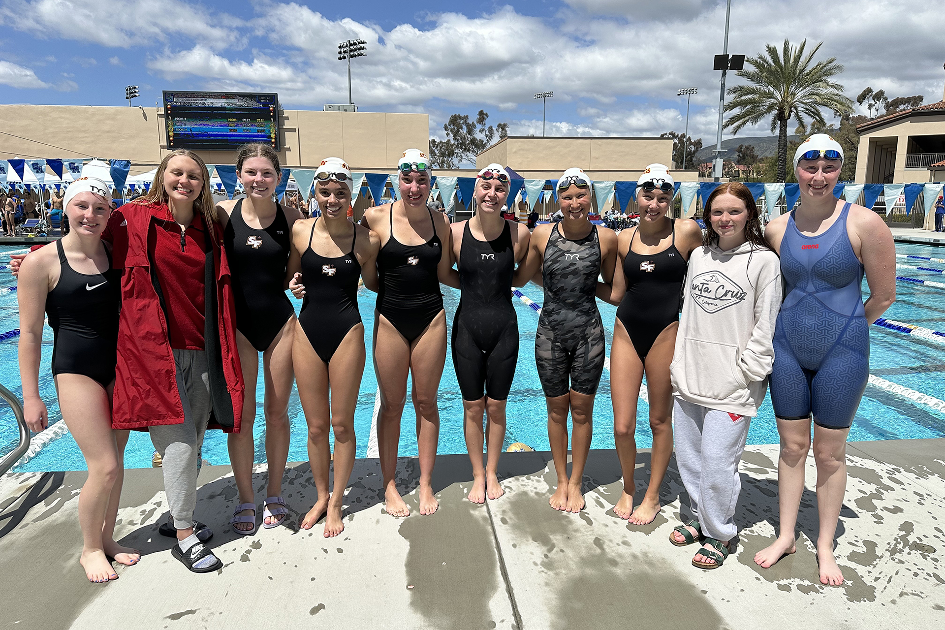 Swimming ends spring break at Catholic Challenge