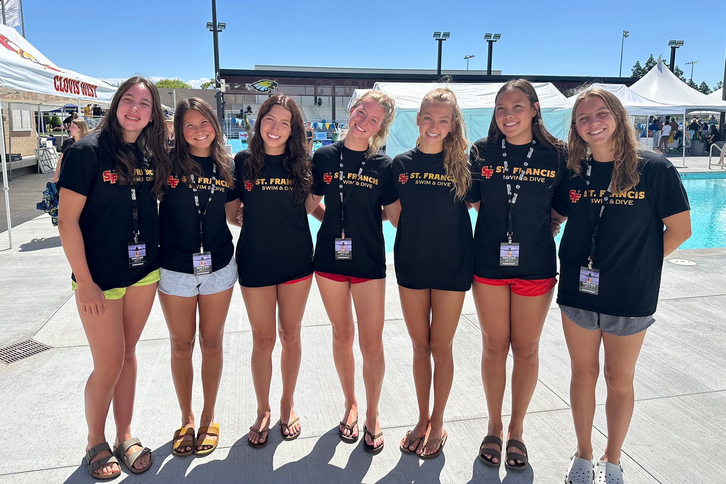 SF breaks school medley relay record at state meet