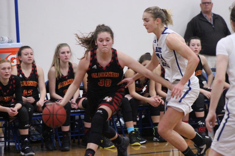 Basketball Downs Davis for Third Time