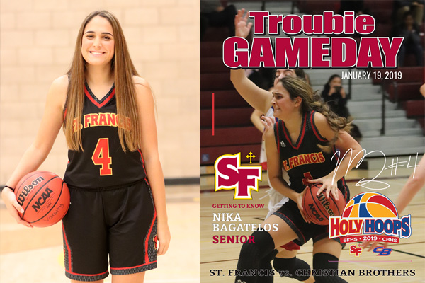 Get to Know: Basketball's #4 Nika Bagatelos