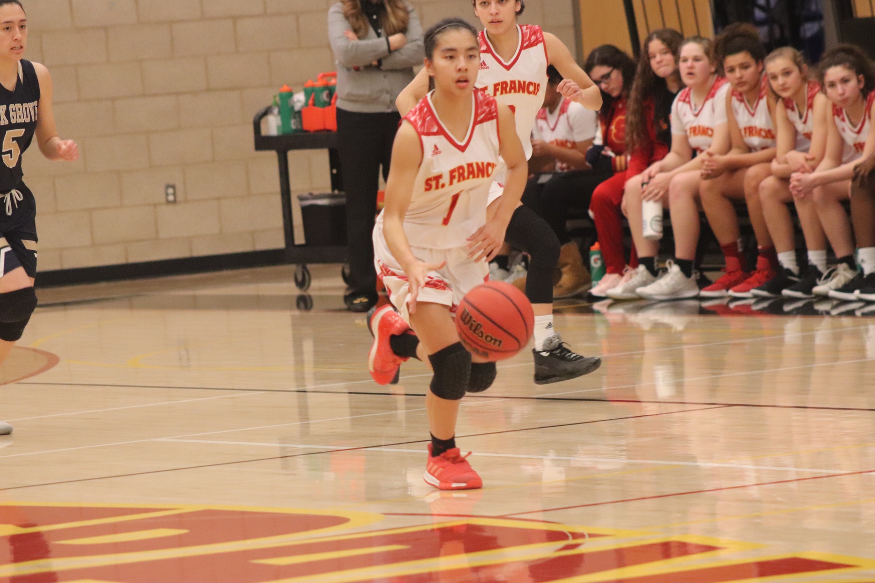 Basketball Takes League Home Opener vs. Elk Grove
