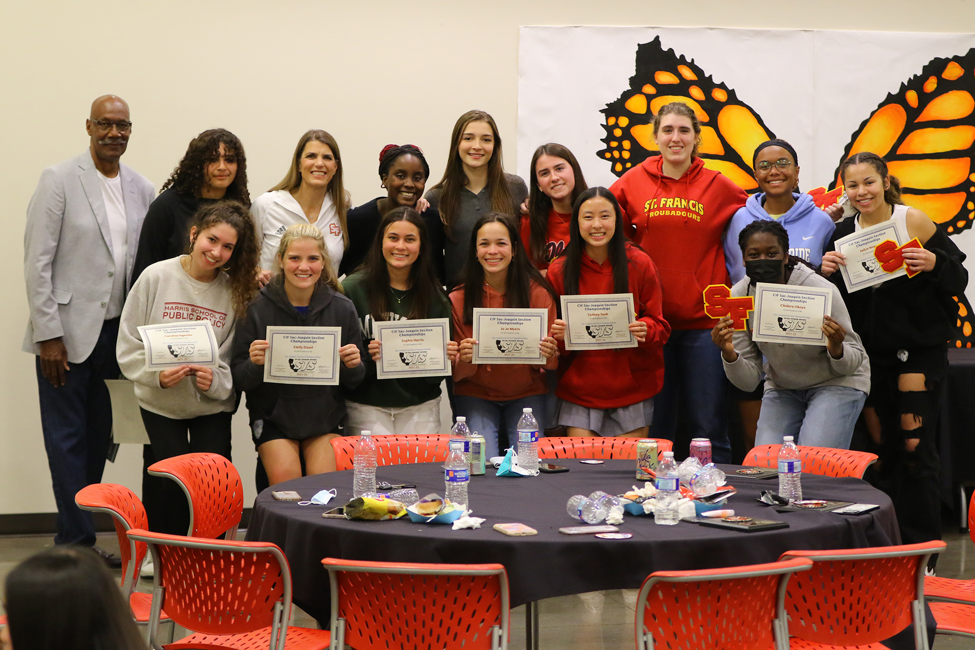 Troubie basketball teams celebrate 2021-22 seasons