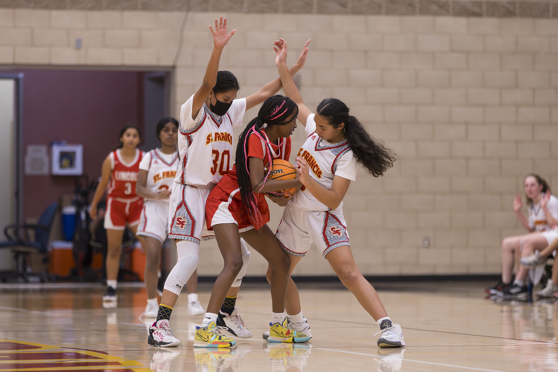 JV Red shuts down Trojans early in season opener