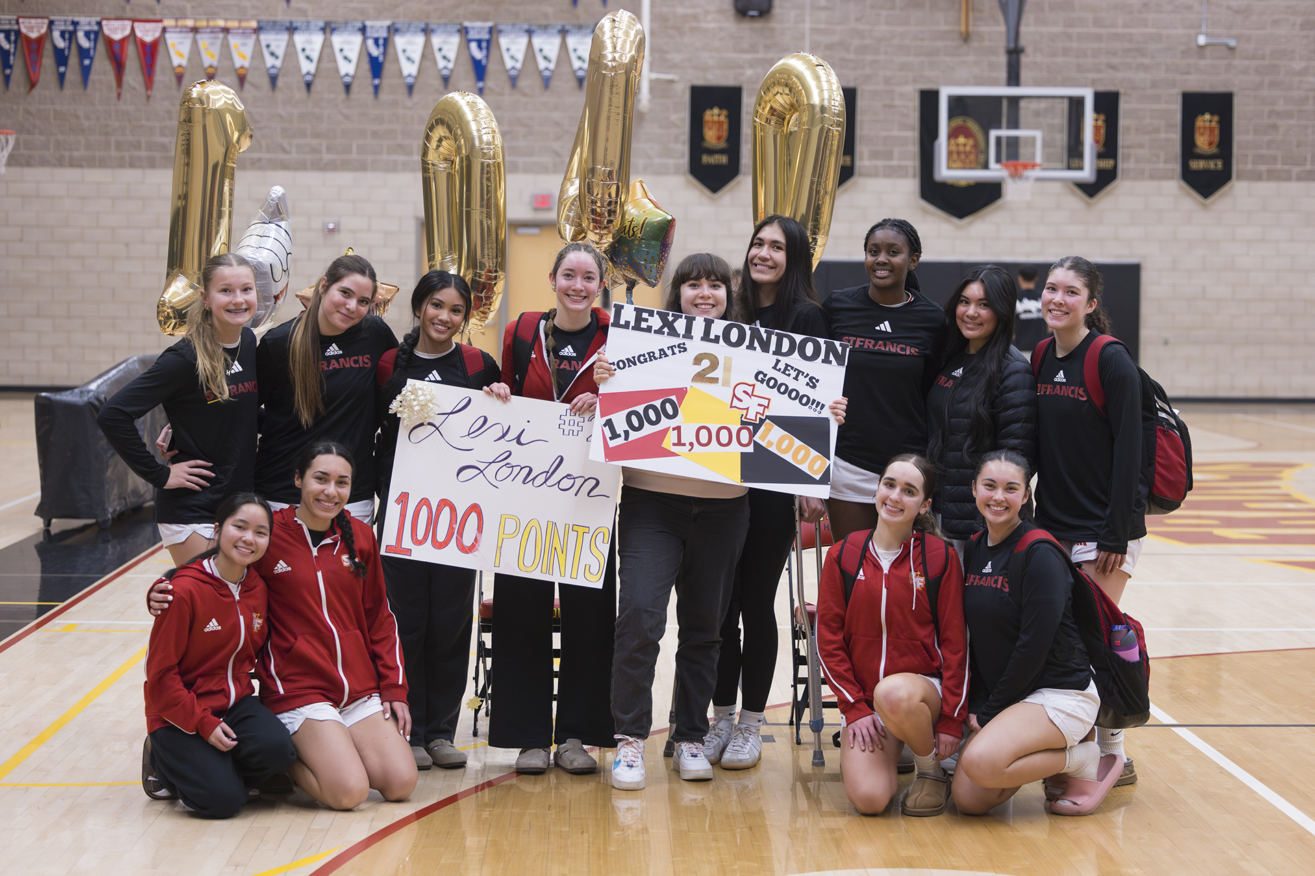London breaks milestone in win over Rocklin