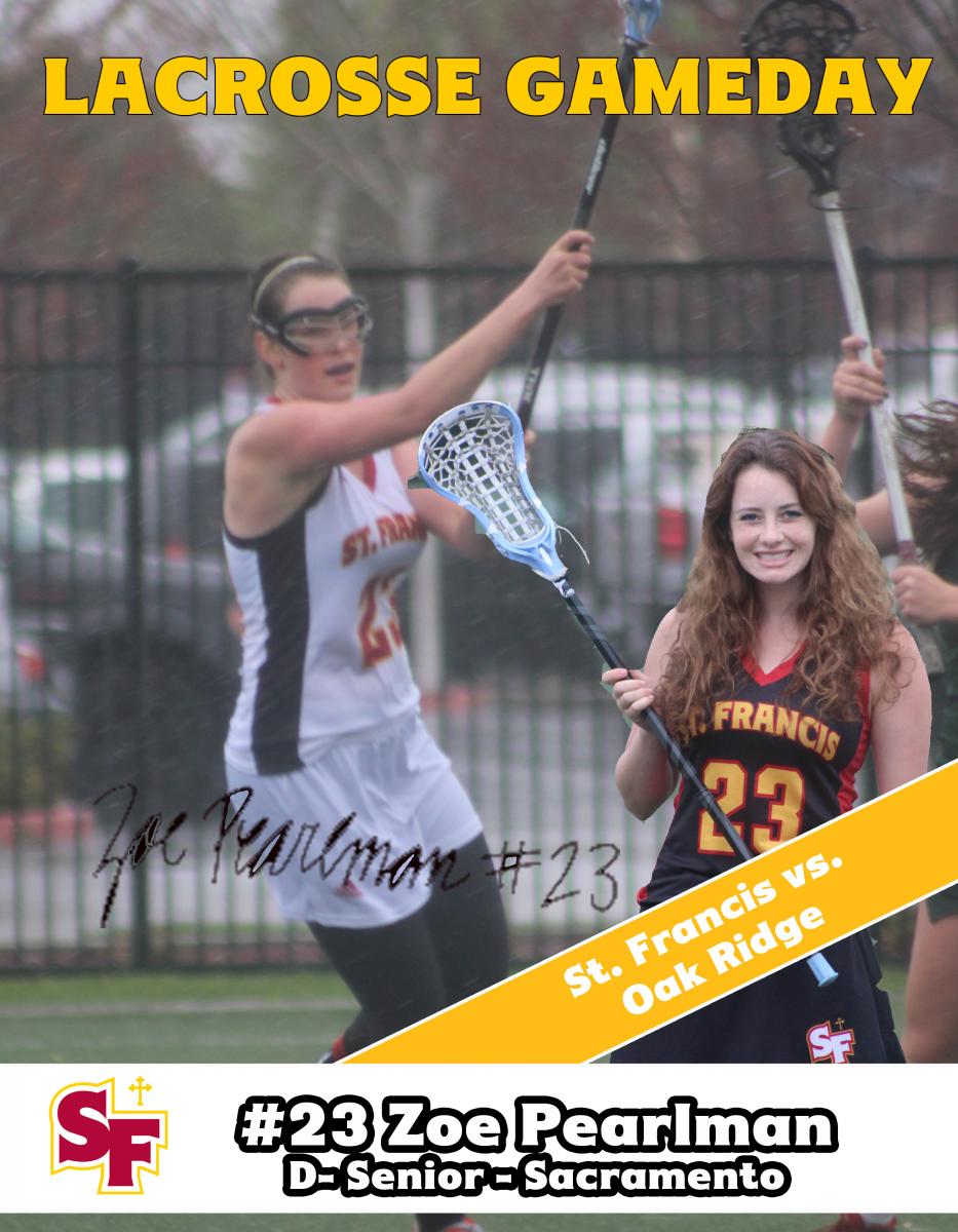Get to Know: Lacrosse&rsquo;s #23 Zoe Pearlman