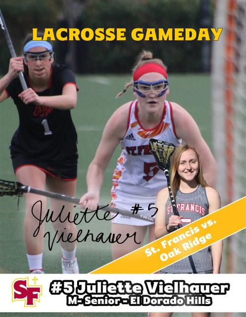 Get to Know: Lacrosse&rsquo;s #5 Juliette Vielhauer