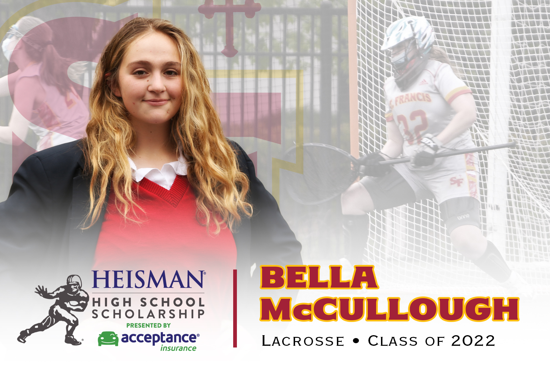 McCullough named as SFHS winner for Heisman scholarship