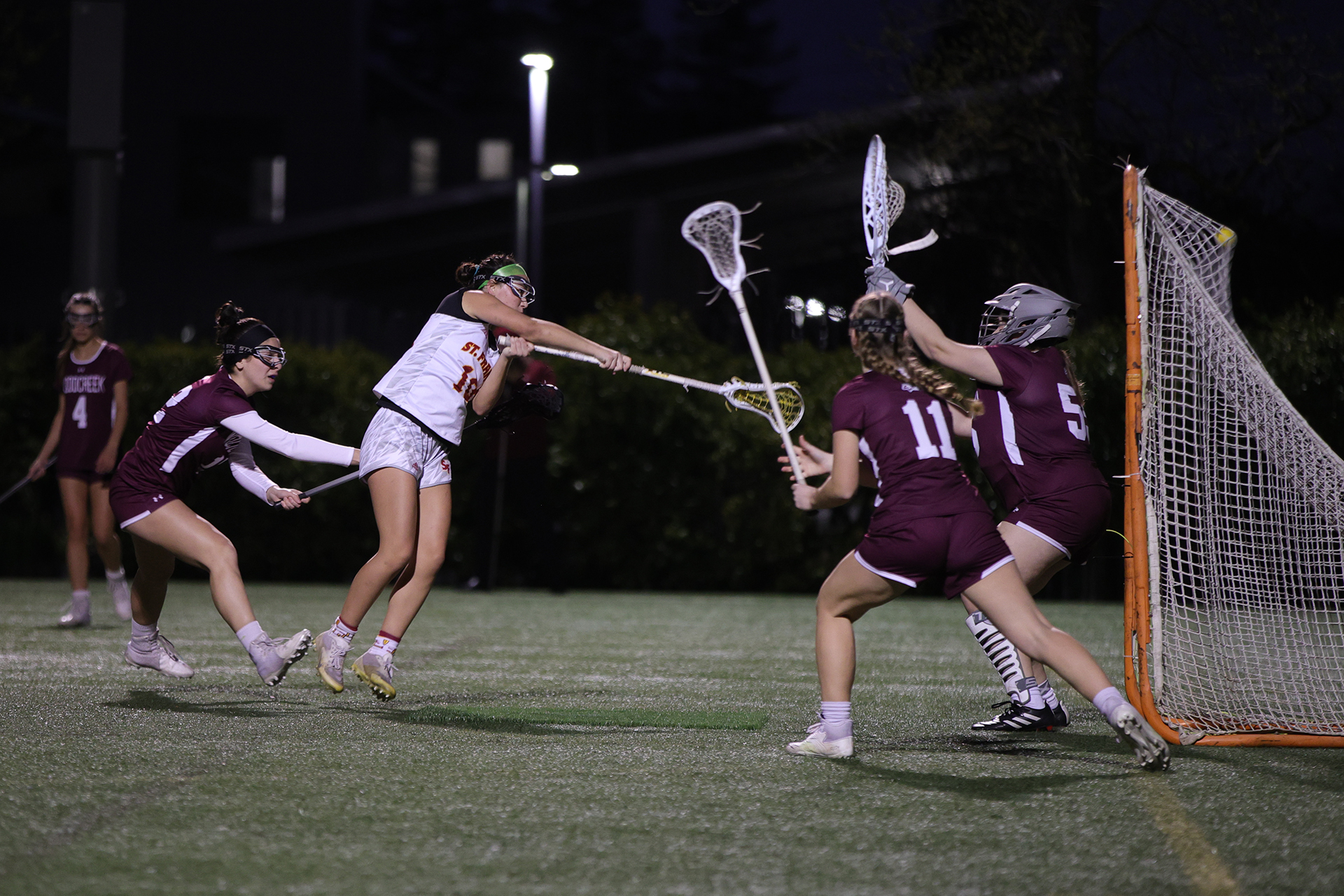 Troubies sweep T-Wolves in LAX doubleheader