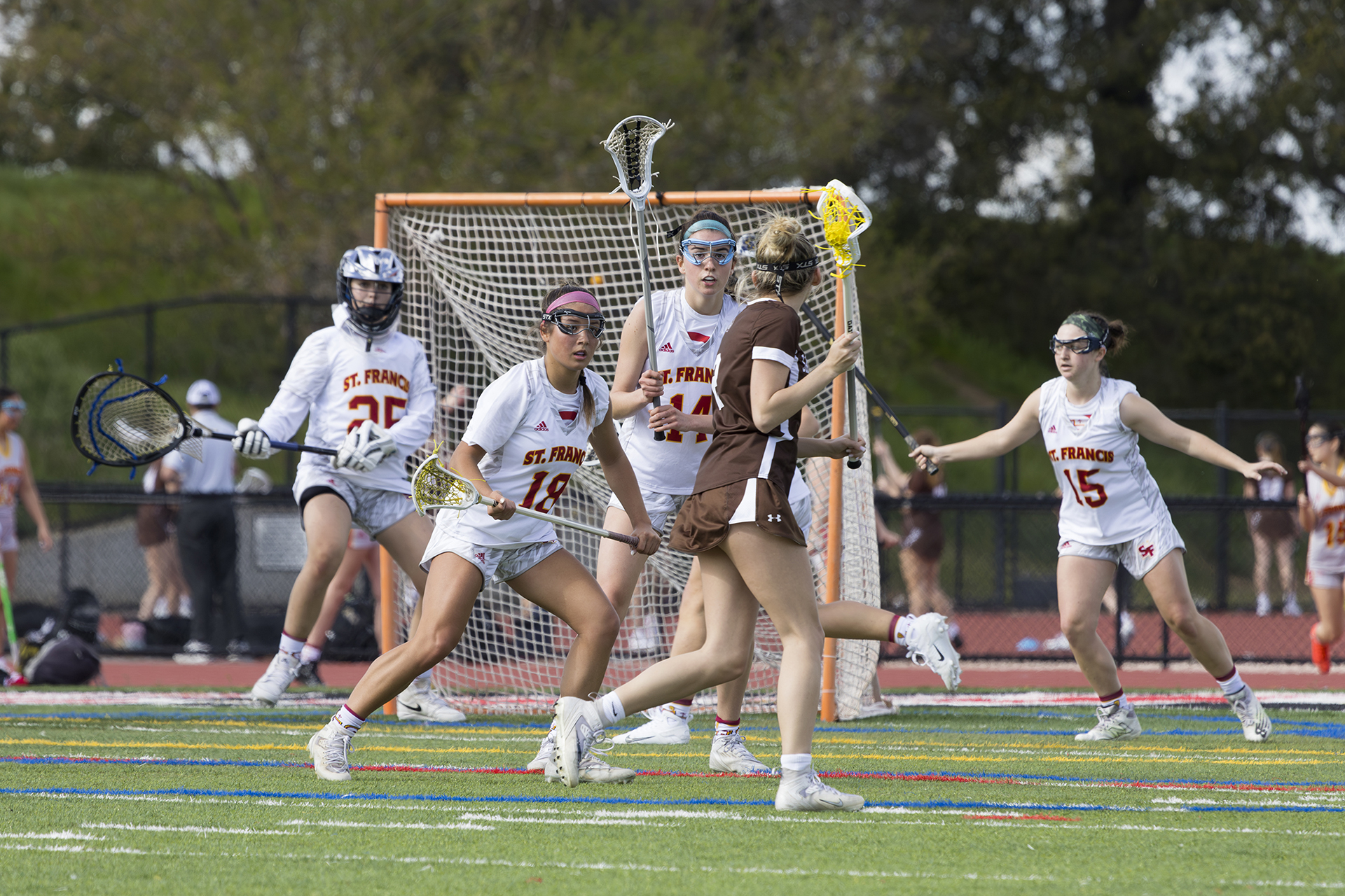 Defense steps up in battle of St. Francises