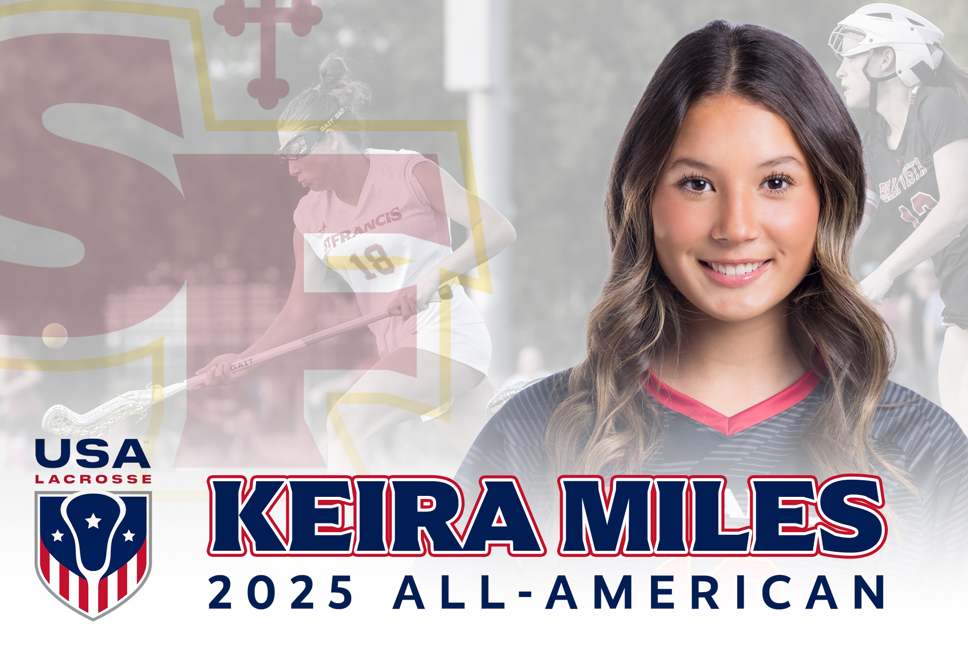Miles named USA Lacrosse All-American
