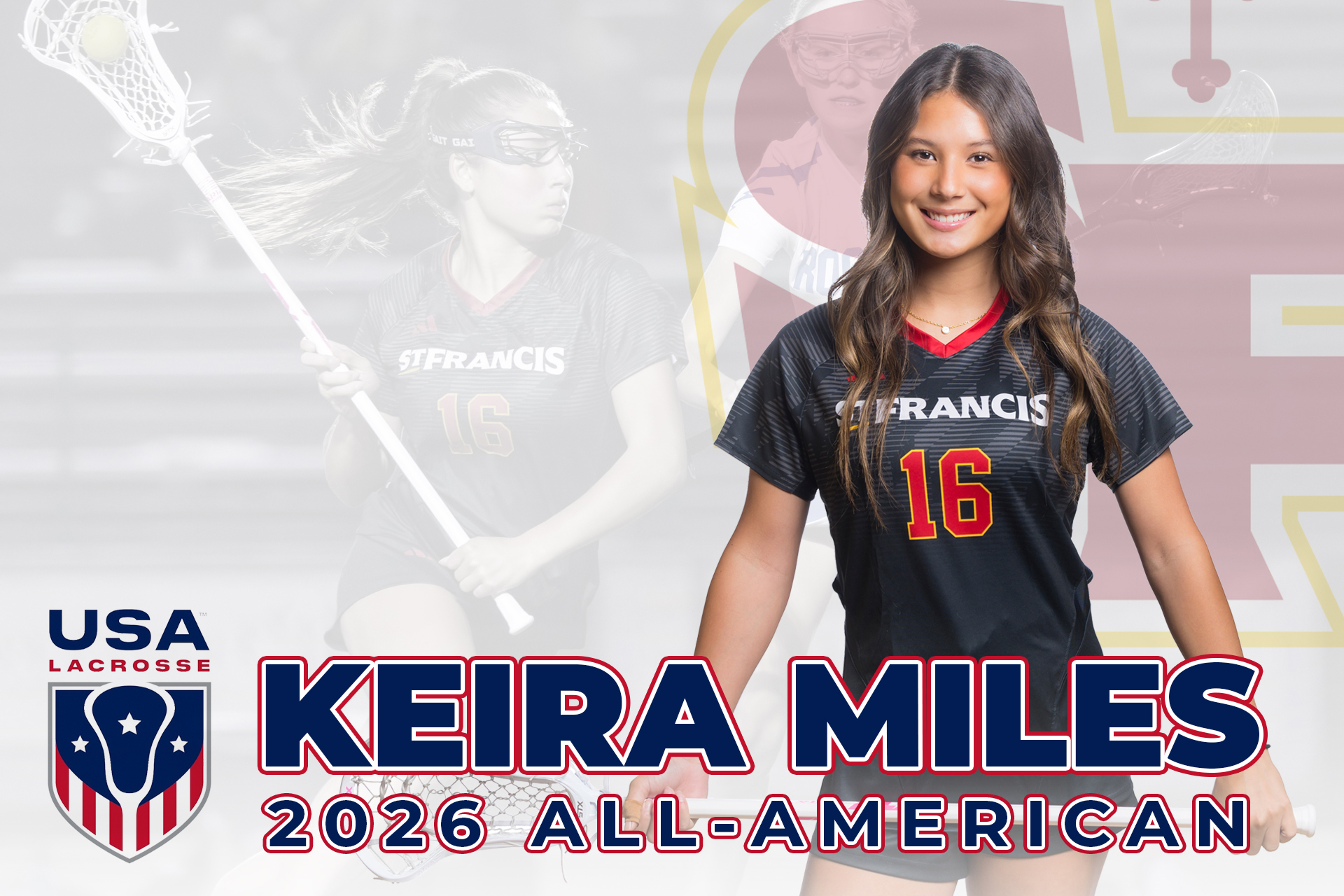 Miles repeats USA Lacrosse All-America honors