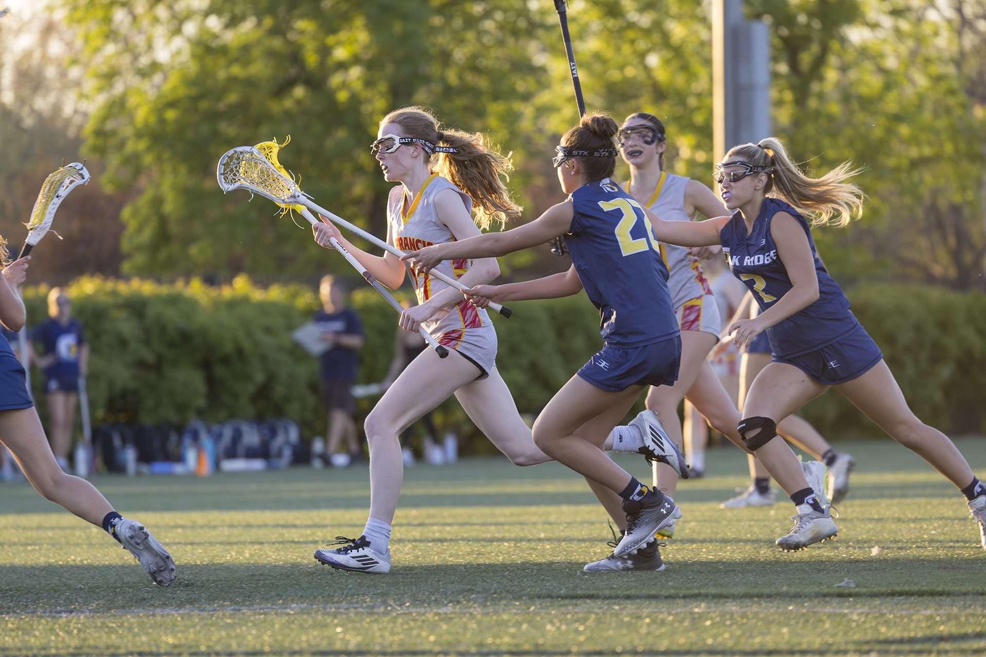 Jayvees start strong against powerful Oak Ridge