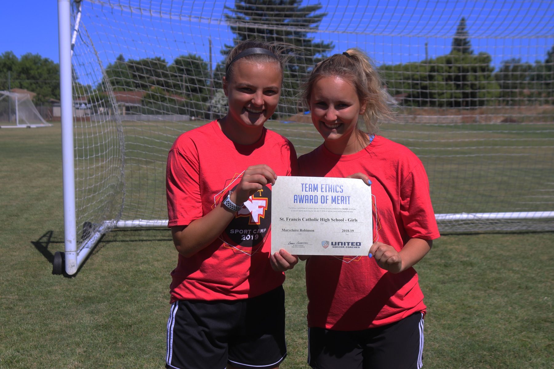 St. Francis Soccer Receives United Soccer Coaches Team Ethics Award