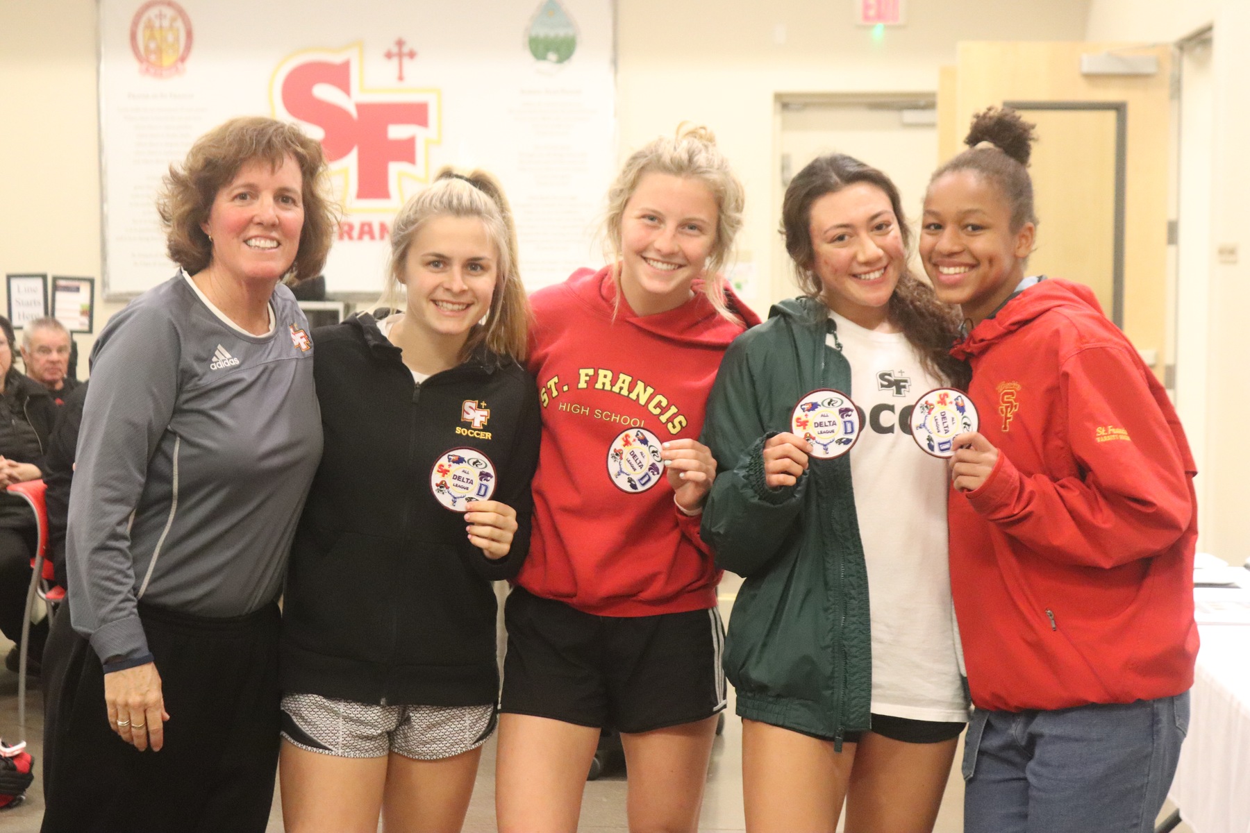 Four Troubadours Earn Soccer All-League Honors