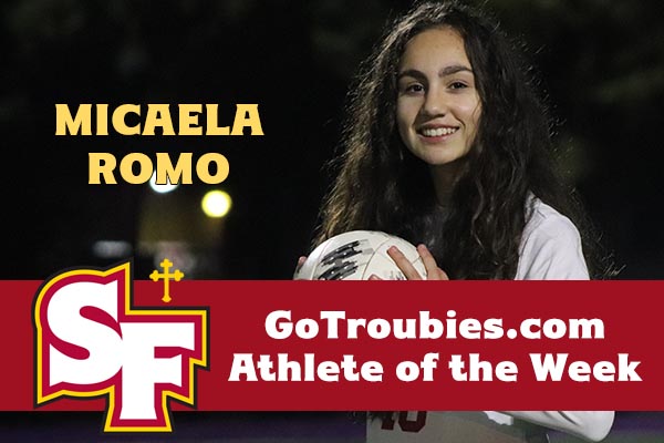 Micaela Romo Named GoTroubies.com Athlete of the Week