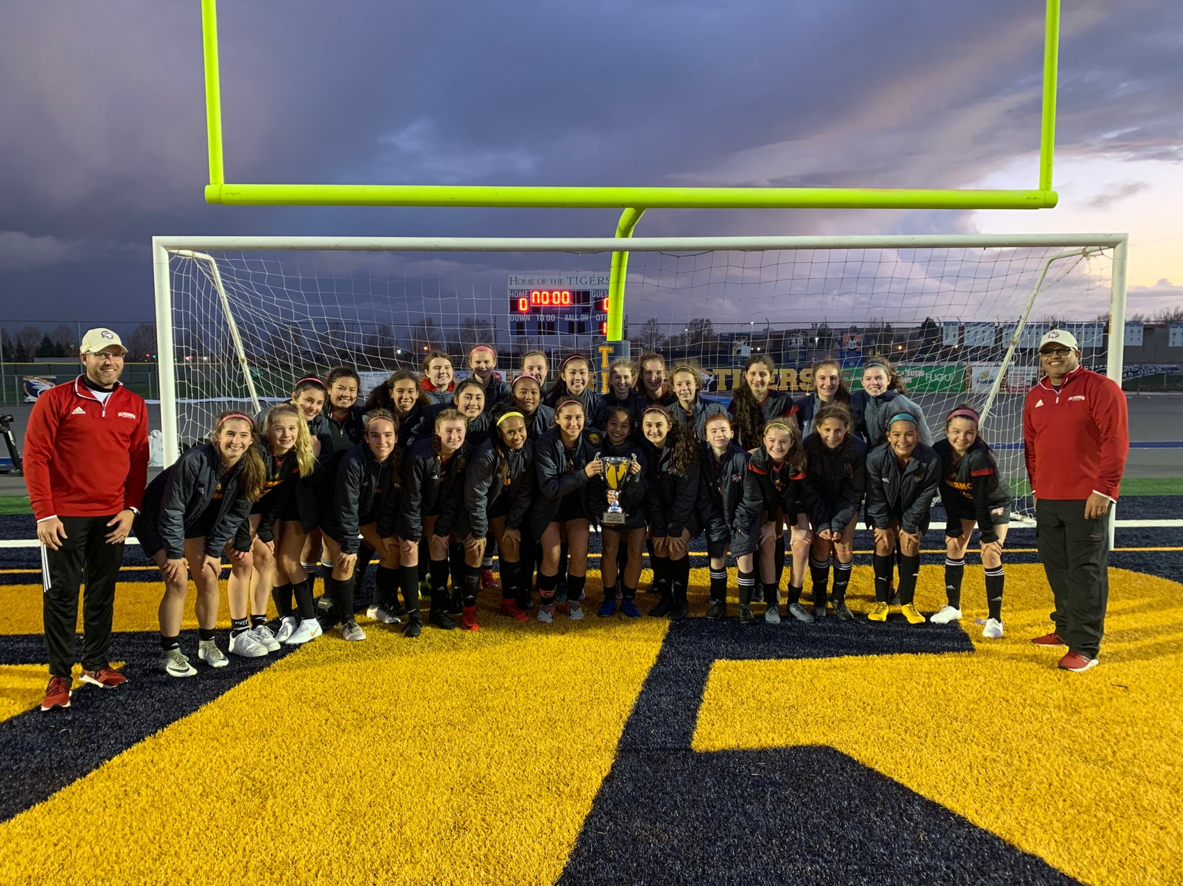 JV Red Soccer Wins Inderkum Invite JV Title