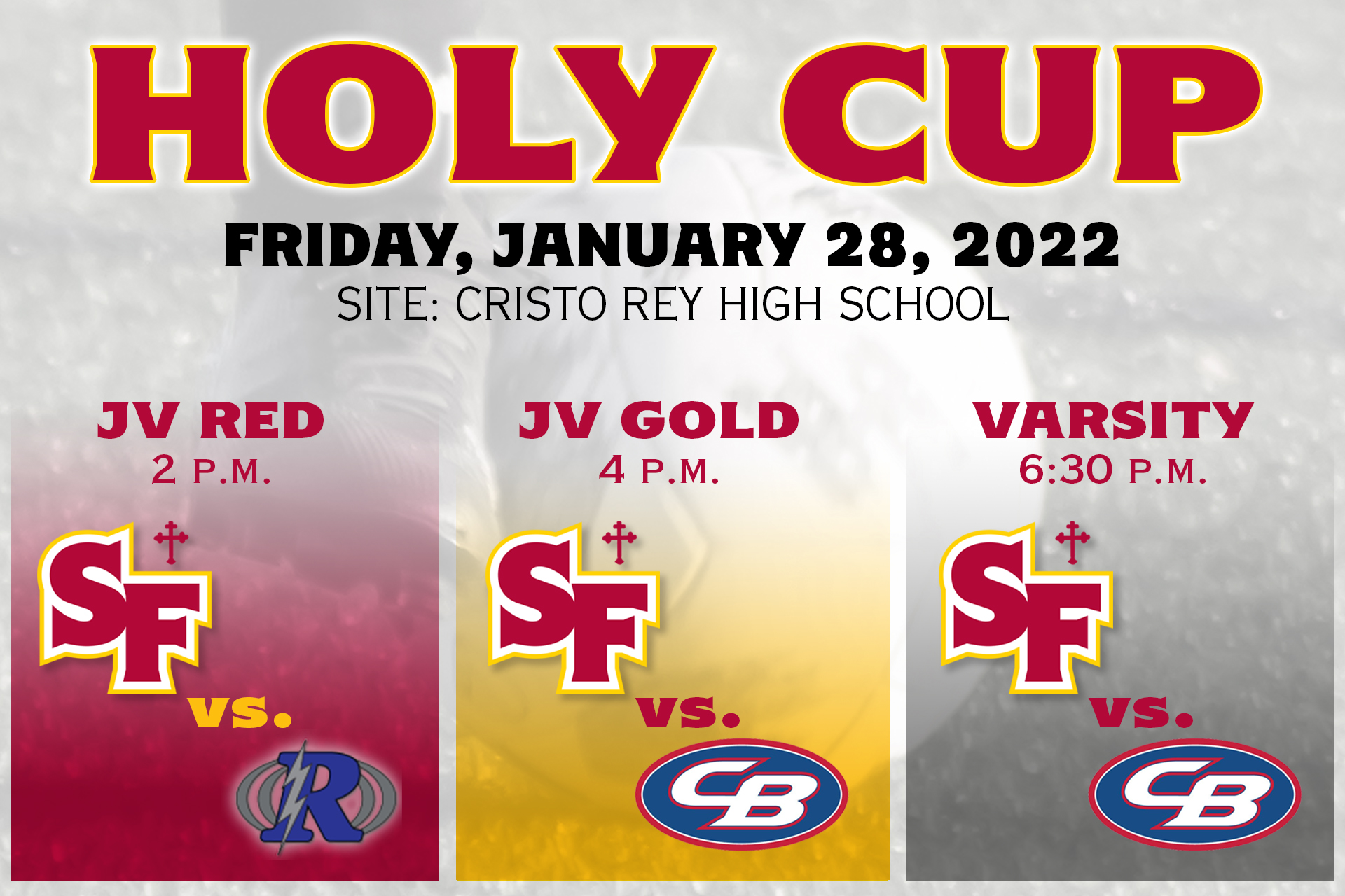 Holy Cup to allow limited spectators