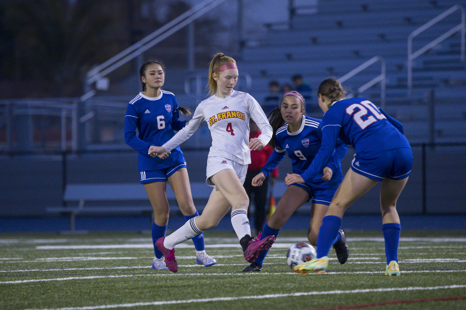 JV Gold grounds Falcons, 4-0, in Holy Cup opener