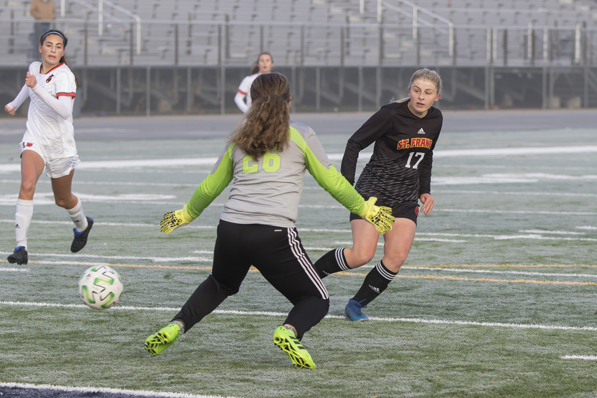 Blough scores two braces to lead JV Gold