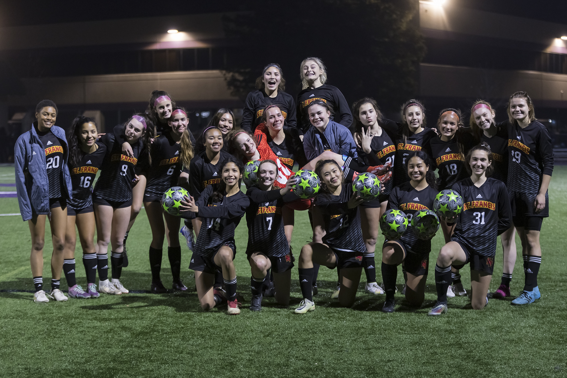 First-time scorers lead JV Gold in 13th straight win