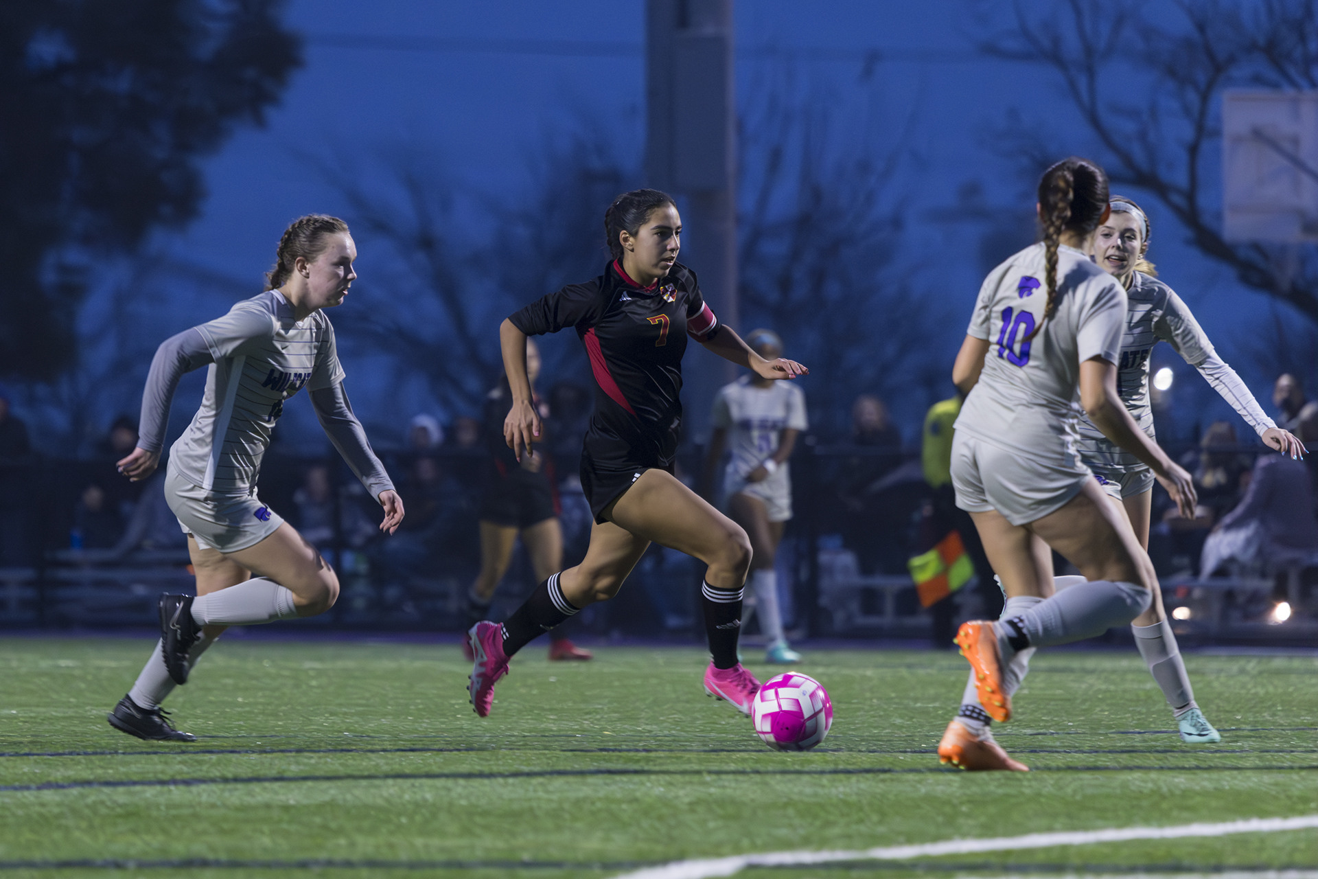 Azar's hat trick leads SF in pivotal league tilt
