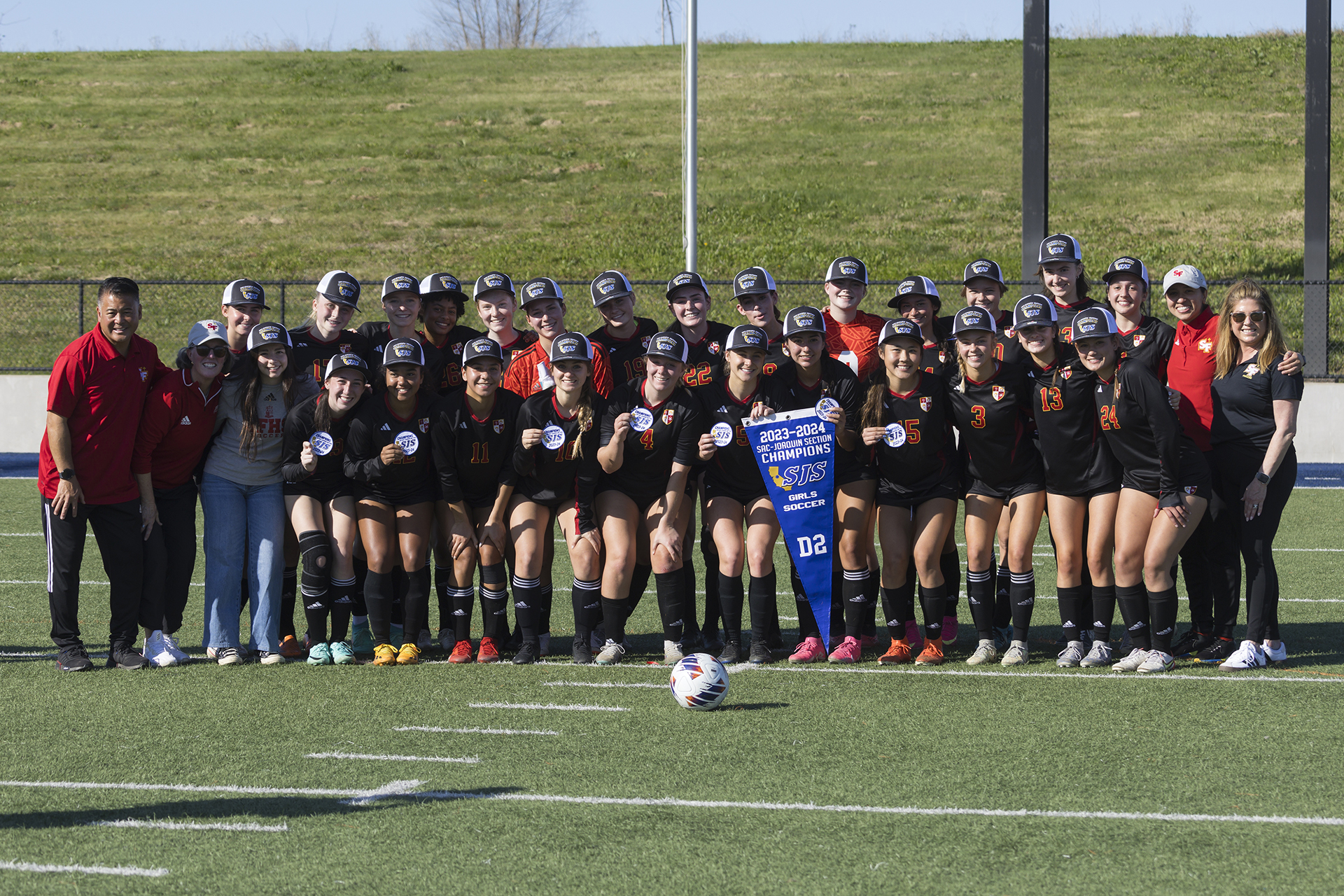 Troubie soccer snares 15th section banner