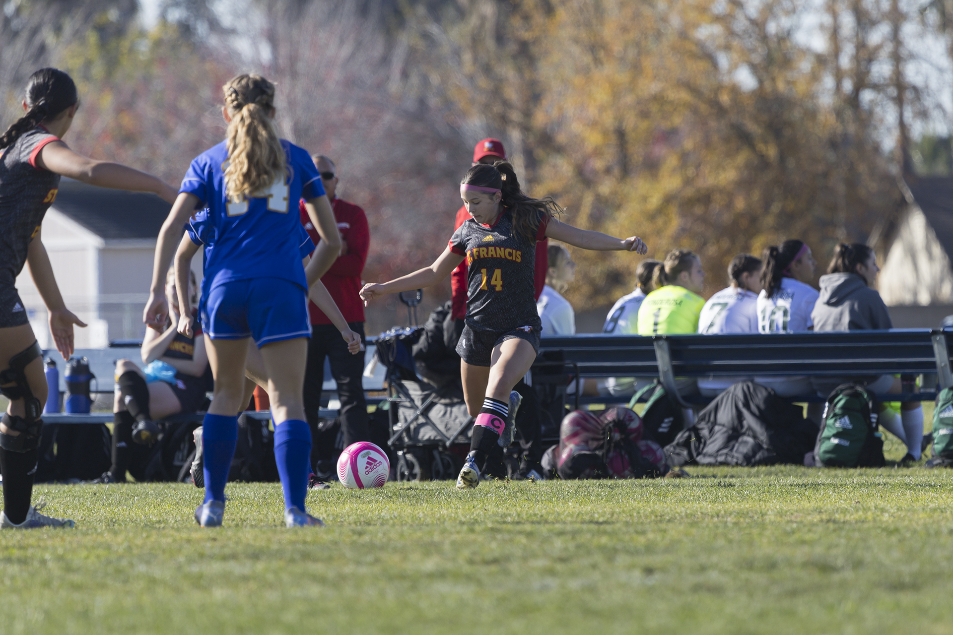 JV Red wraps action at Raider Cup