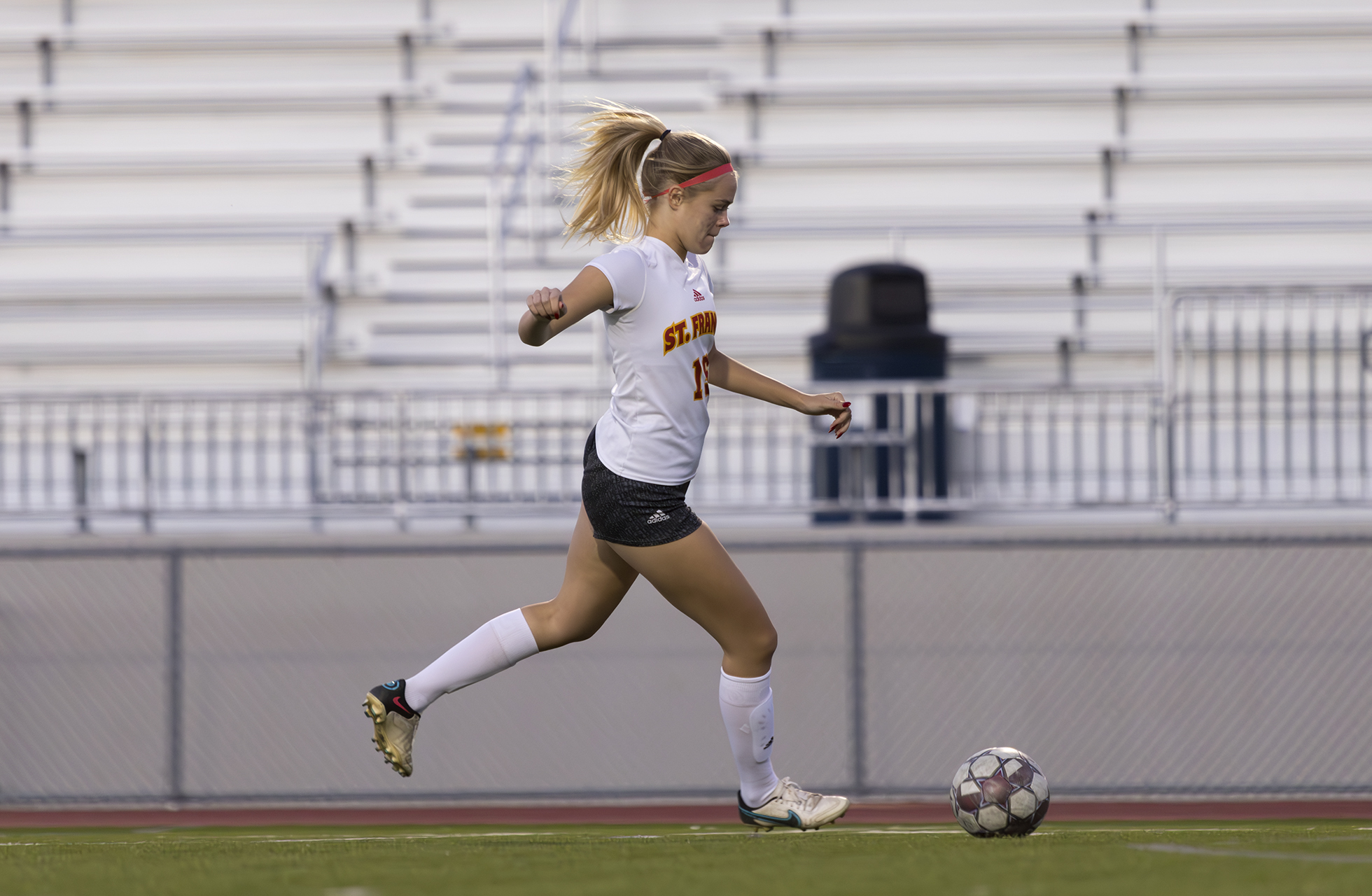 JV Red soccer spins perfect game at Will C. Wood