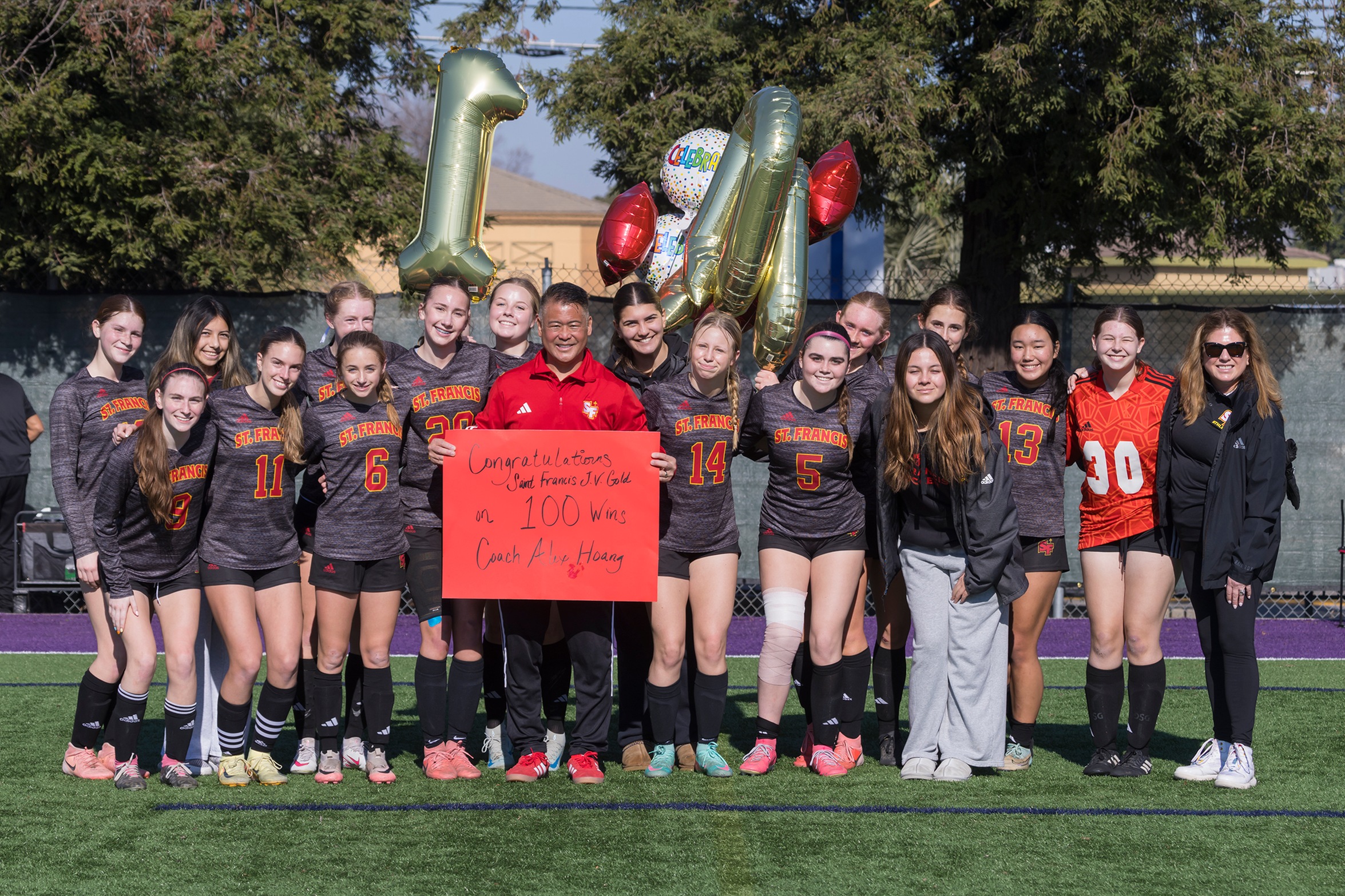 Zauner scores another hat trick, Hoang hits milestone win