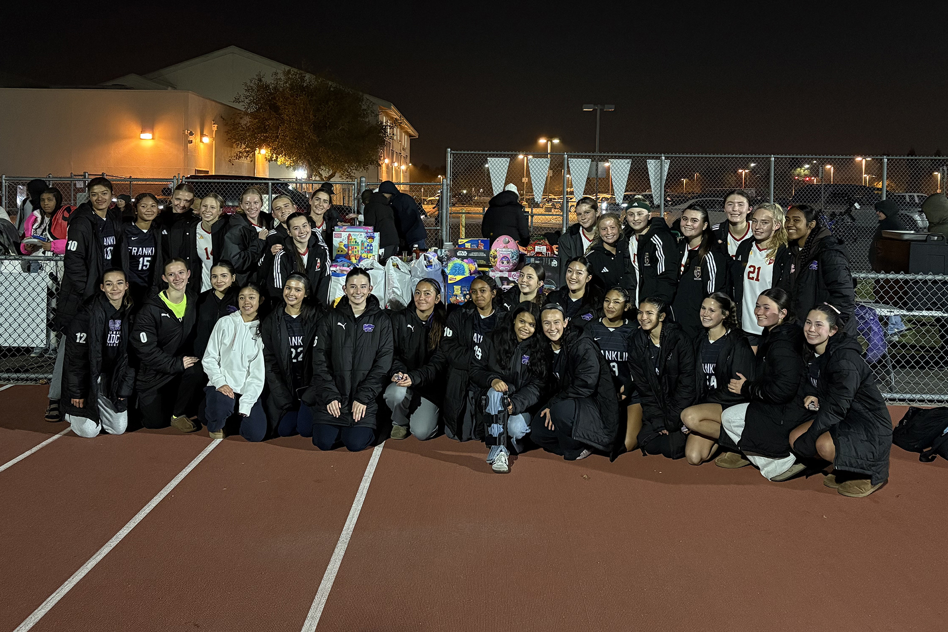 St. Francis, Franklin unite with holiday drive