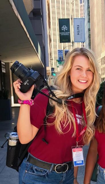 TroubieTV&rsquo;s Peyton Spellacy &rsquo;20 Earns Newroom by the Bay Honor