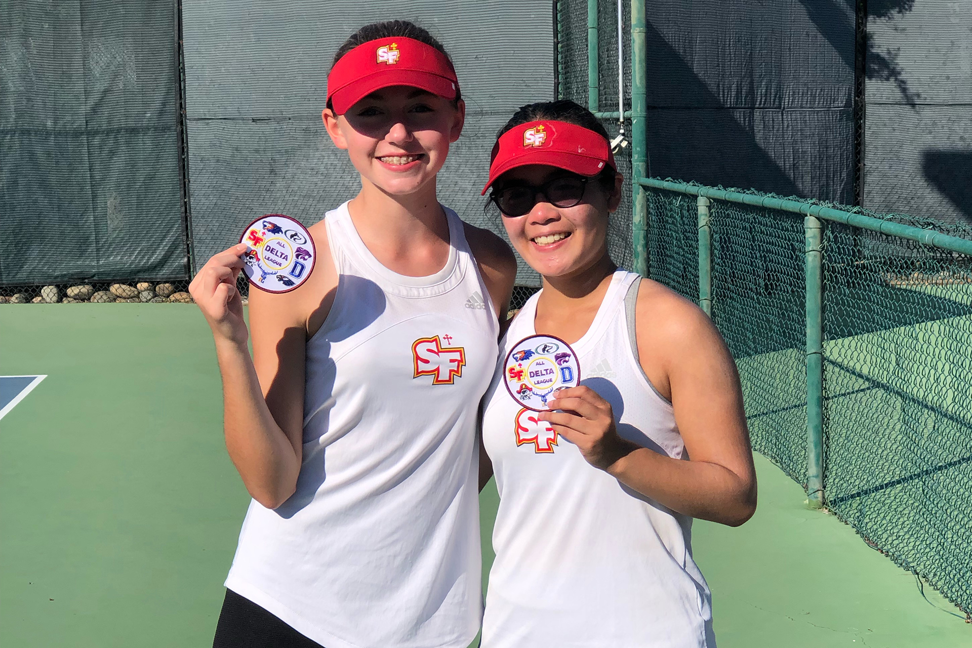 Walbeck and Dinh earn All-Delta League honors