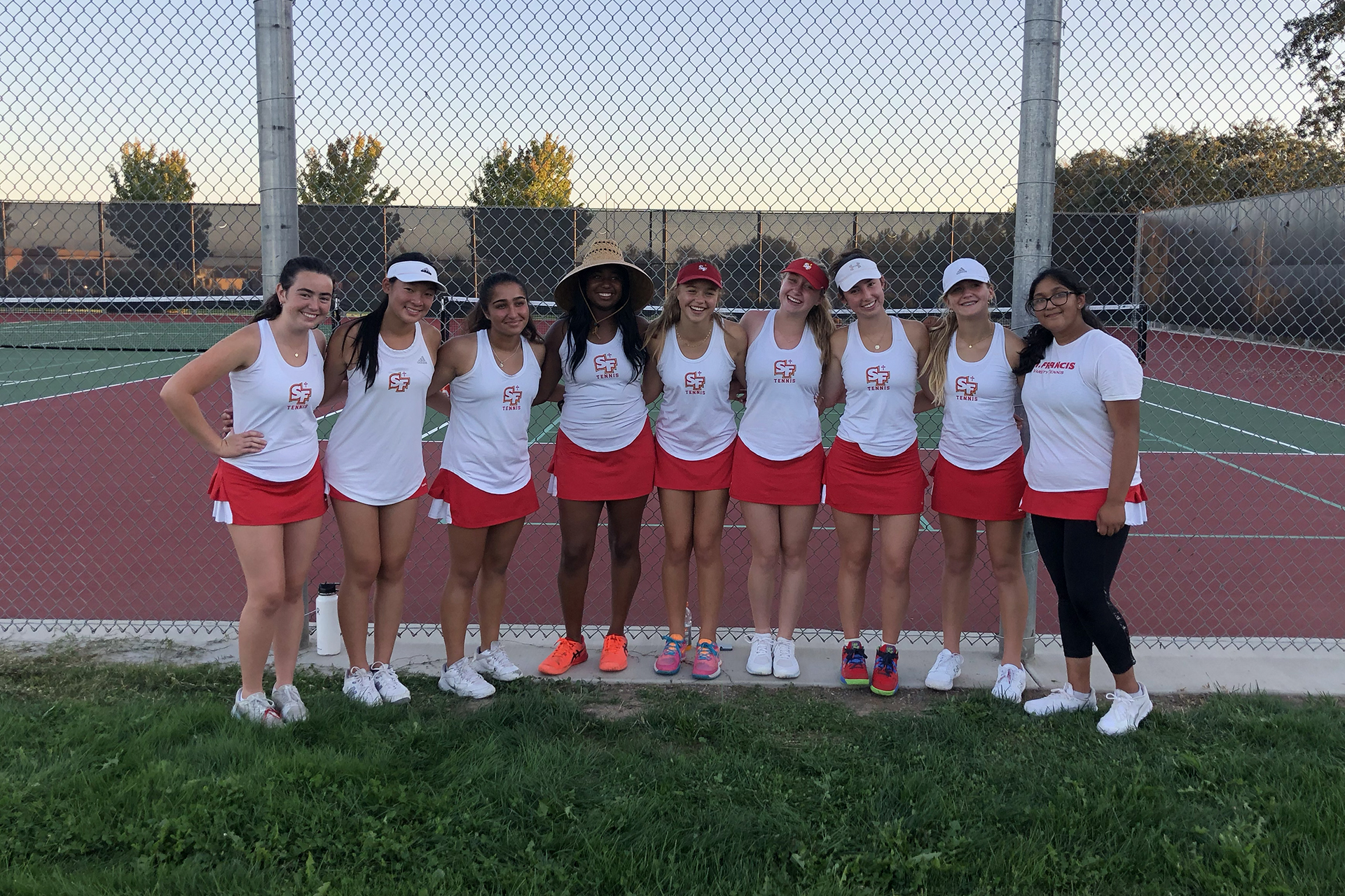 Short-handed tennis squad claims win at CO