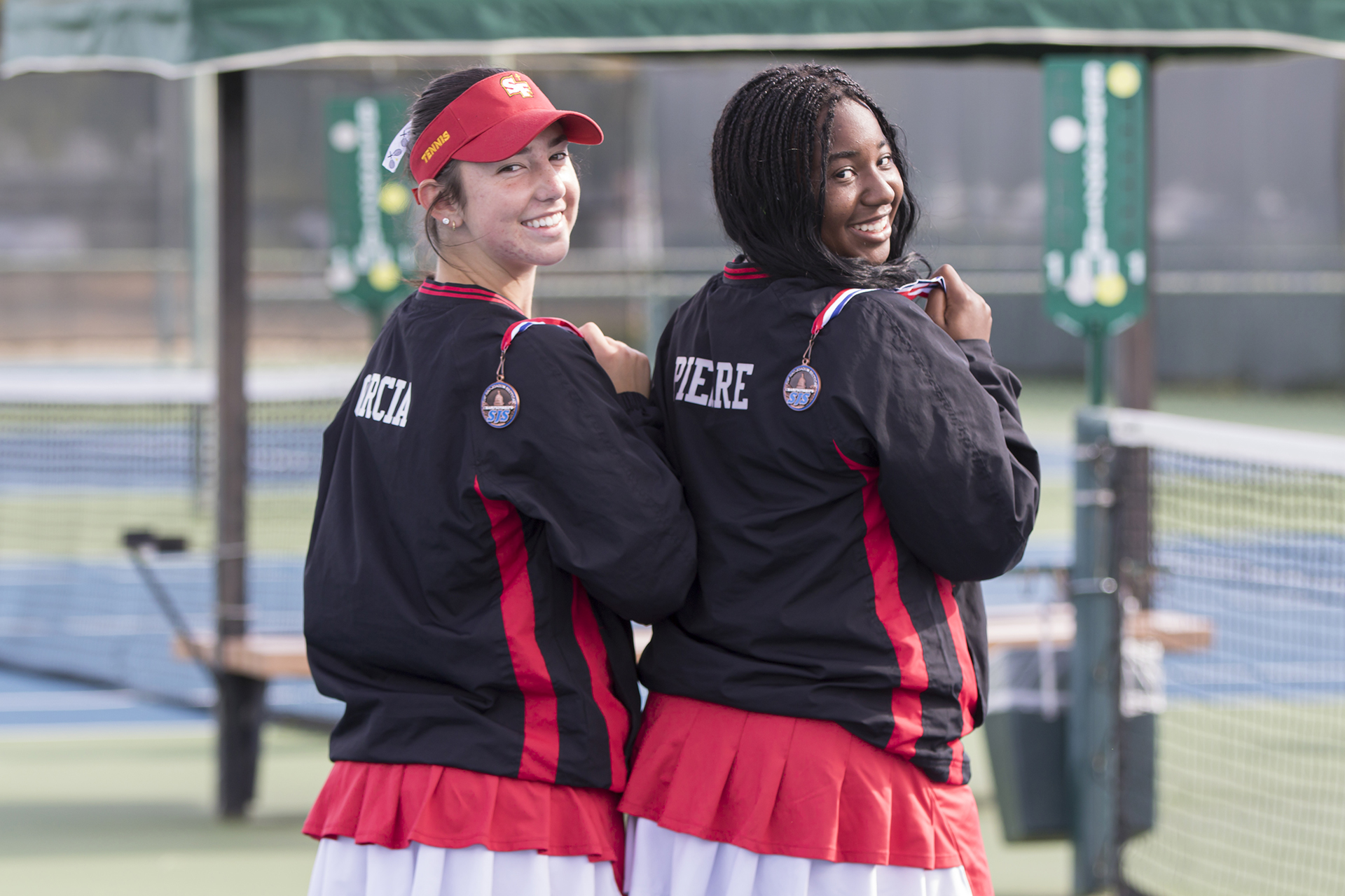 Pierre and Garcia finish among section's final four