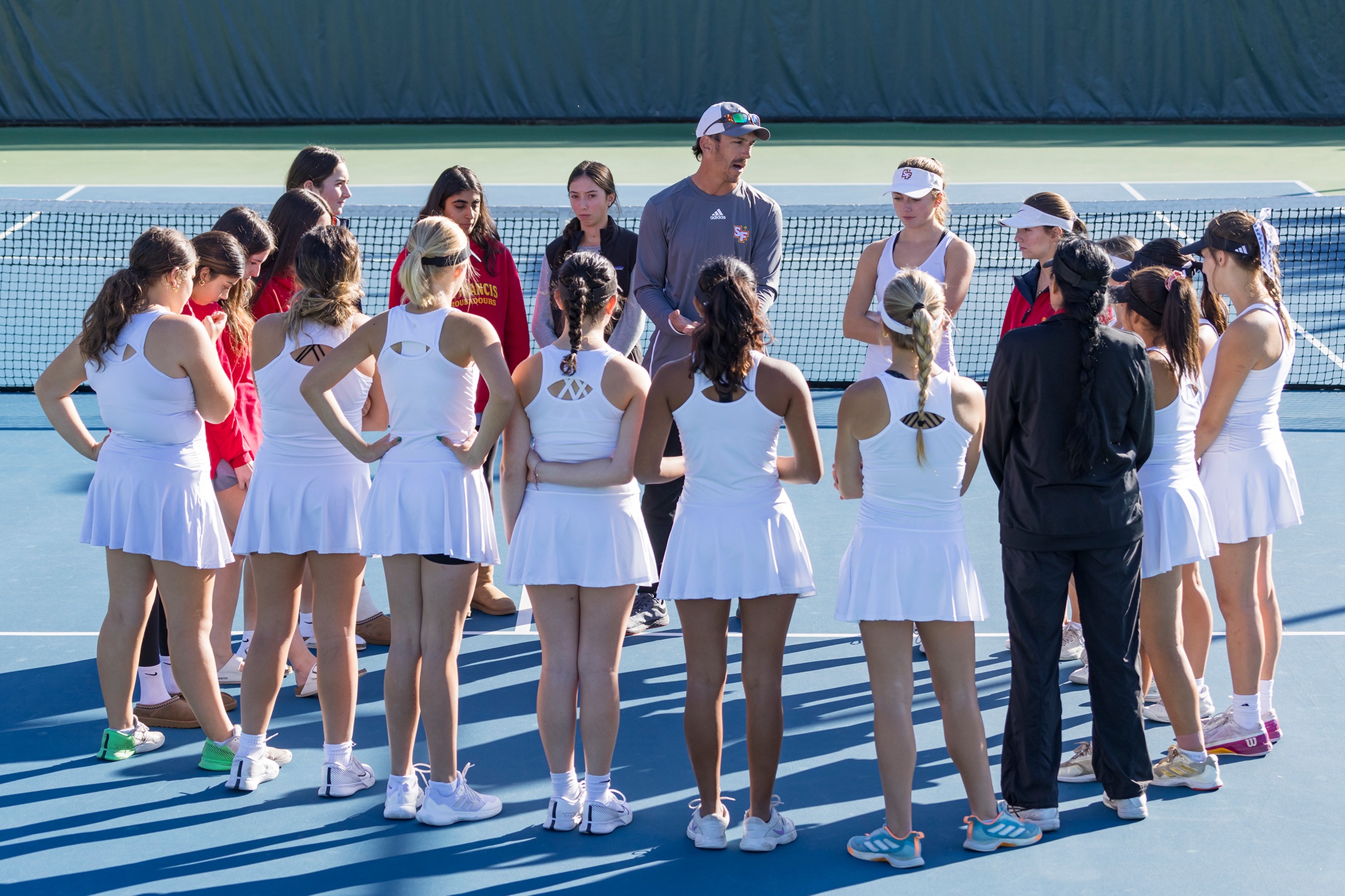 Troubie tennis ends season in SJS semifinal against Granite Bay
